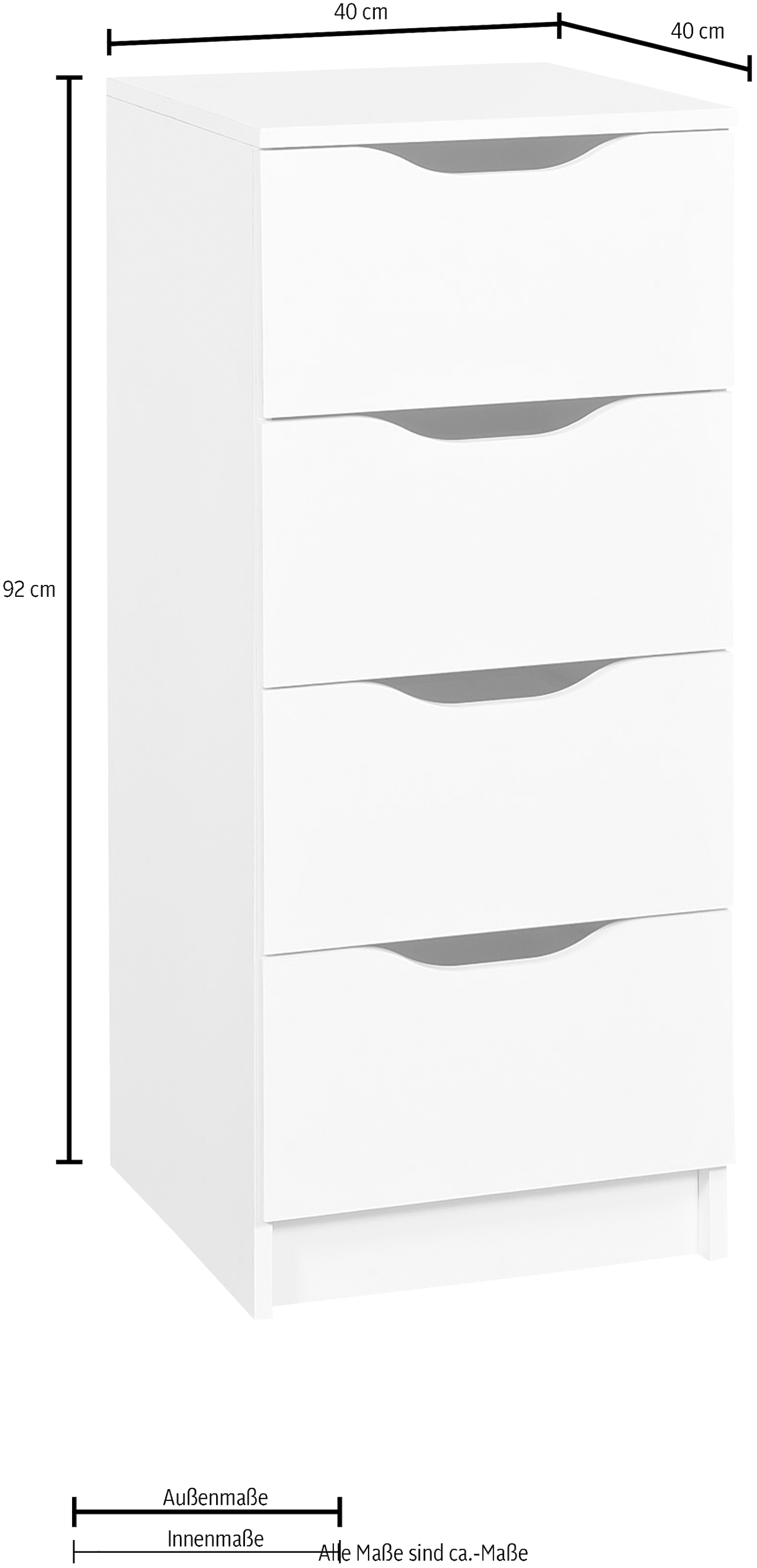 Inter Link Kommode »Wetphalen« Breite 40 cm