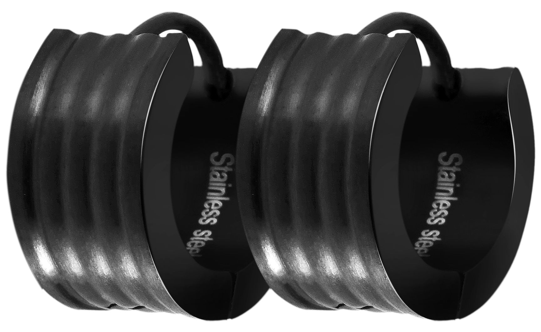 Adelia´s Klappcreolen »Unisex Ohrringe – Klappcreole aus Edelstahl« Zum Verschenken an Menschen, die Ihnen am Herzen liegen