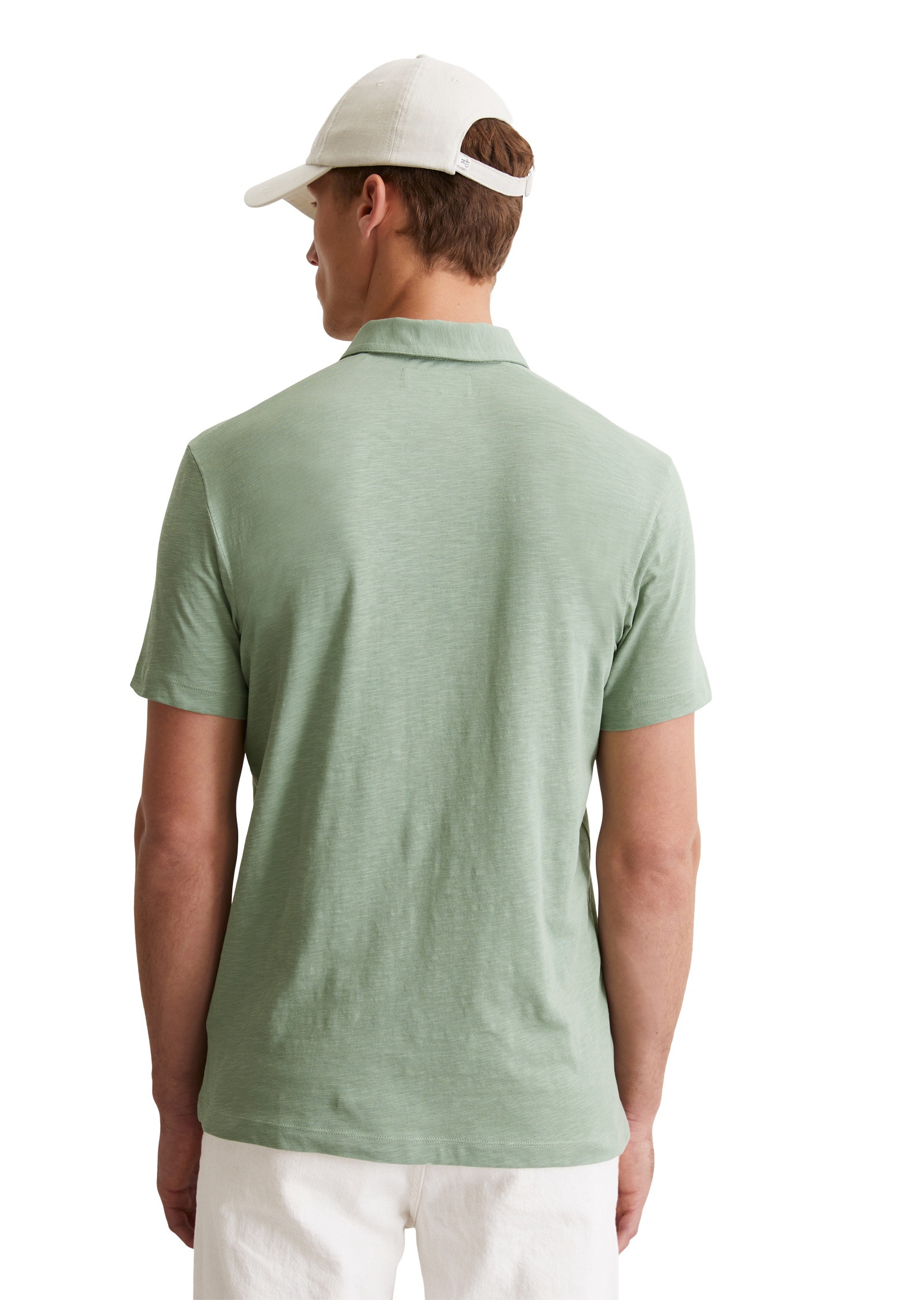 Marc O'Polo Poloshirt »in softer Slub-Jersey-Qualität«