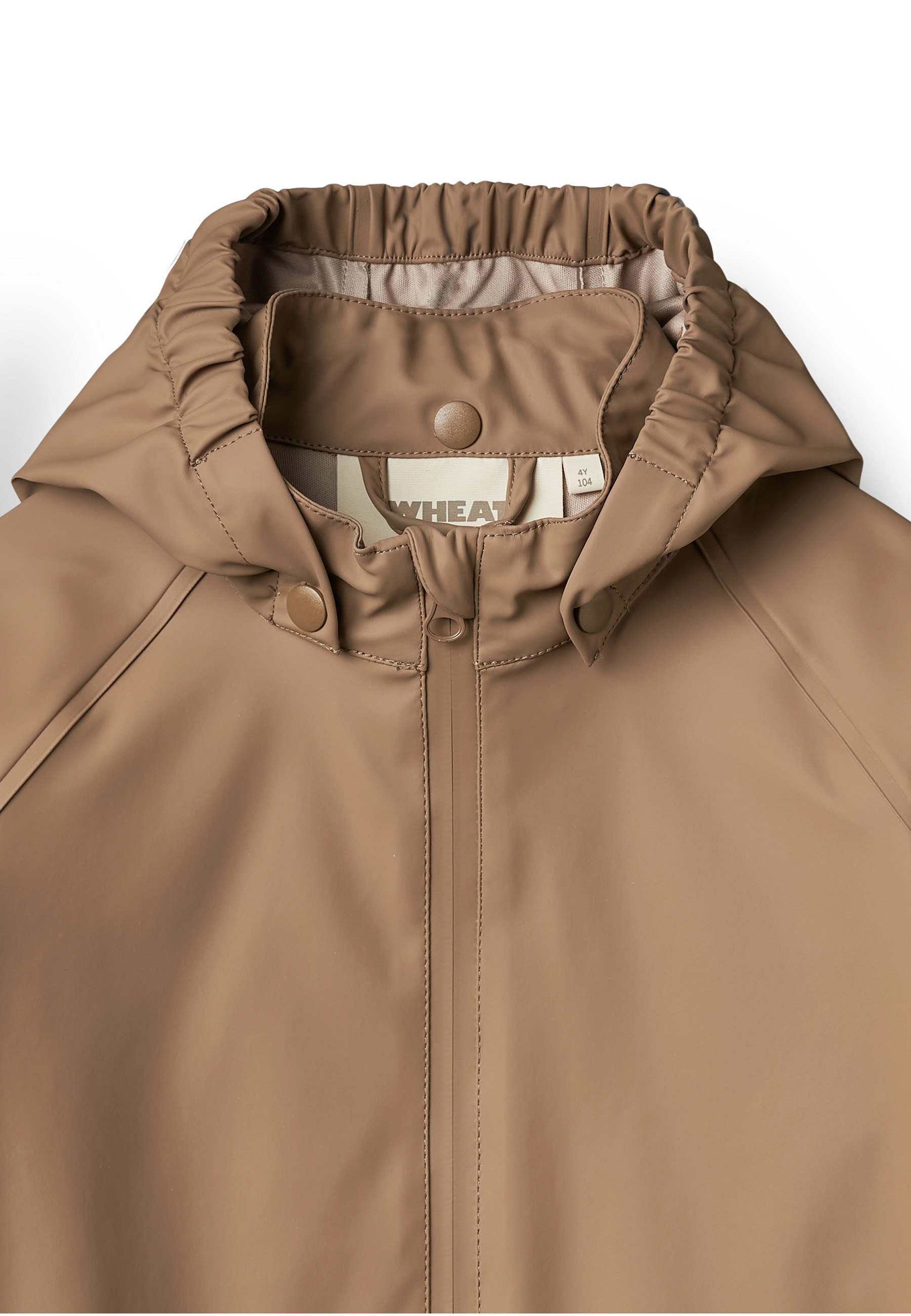 WHEAT Outdoorjacke »WHEAT Rainwear Charlie Set« 1 Stk. tlg. mit Kapuze reflektierend
