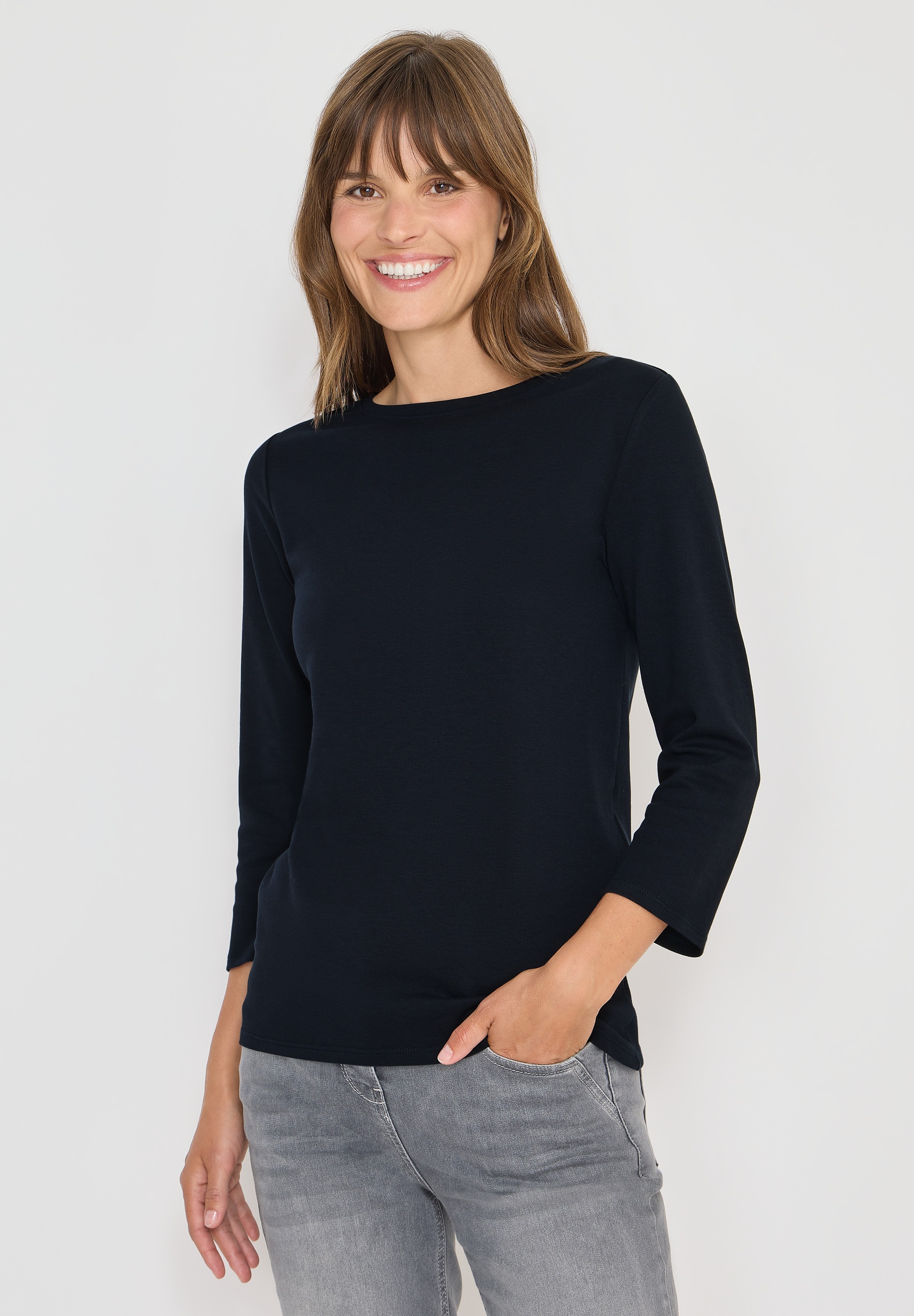 Cecil 3/4-Arm-Shirt, mit 3/4 Ärmeln günstig online kaufen