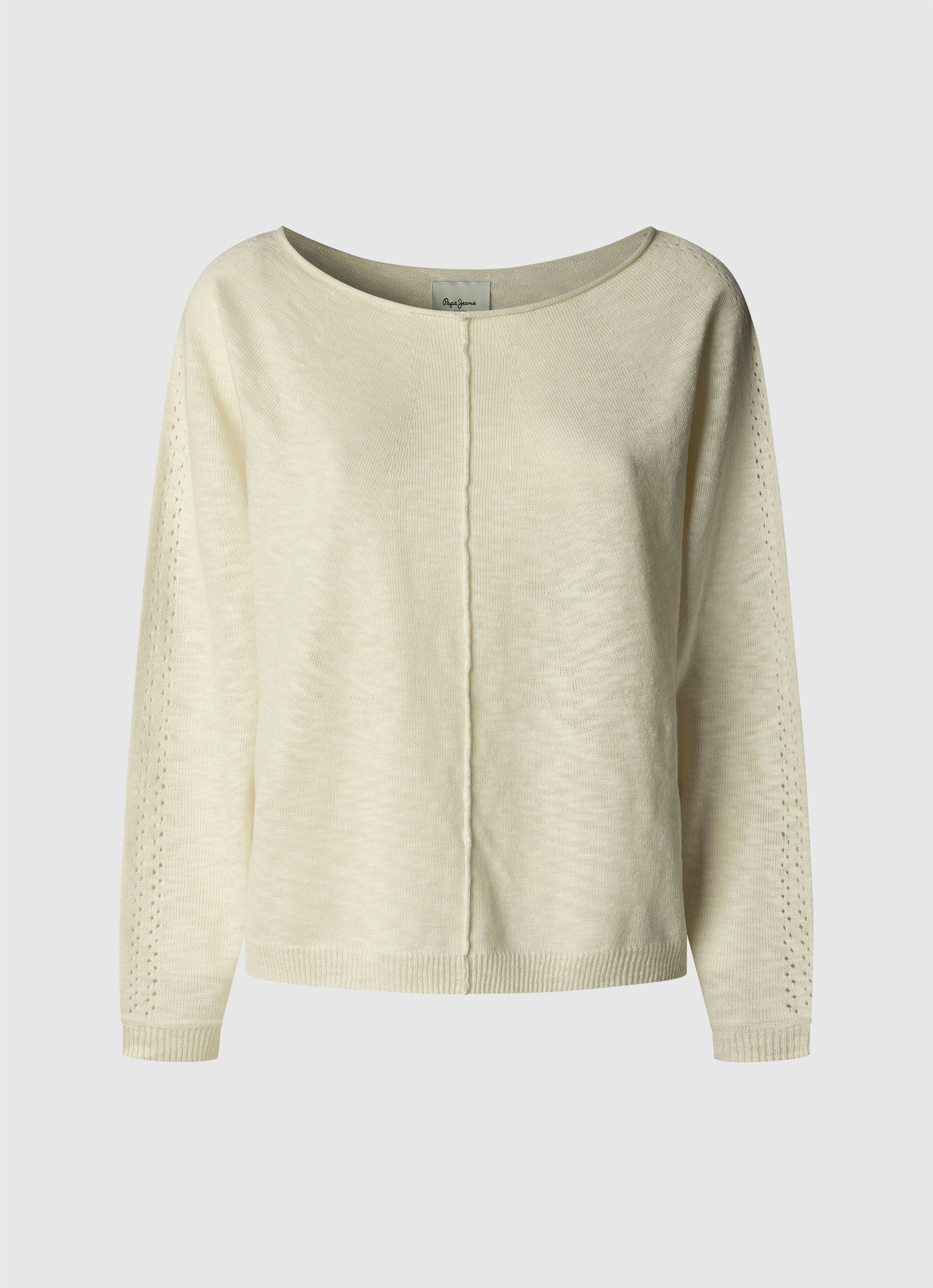Pepe Jeans Strickpullover »CANDELA«, mit Ajourstrickmuster
