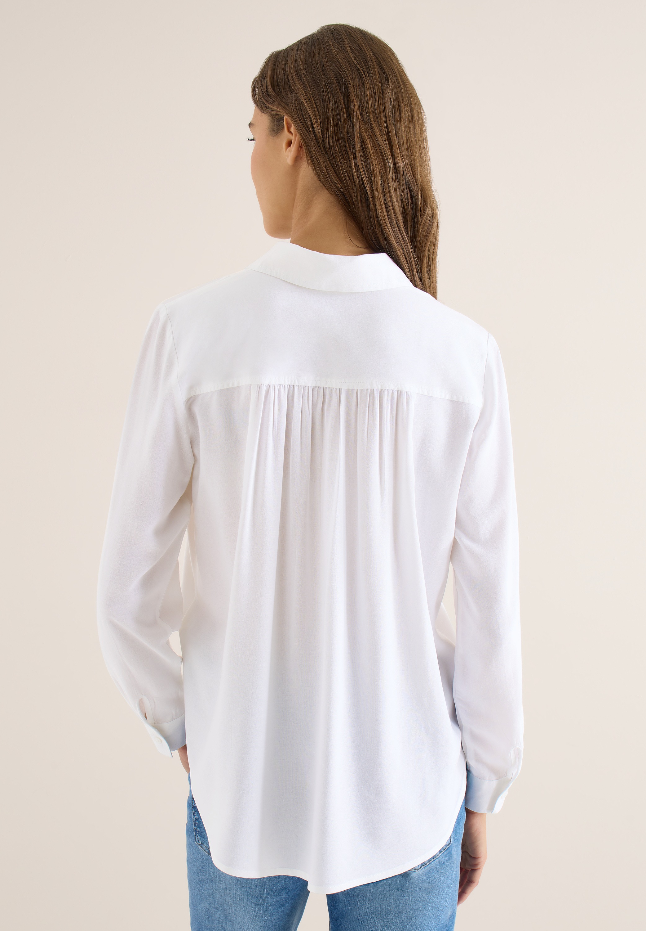 Cecil Langarmbluse aus softer Viskose günstig online kaufen