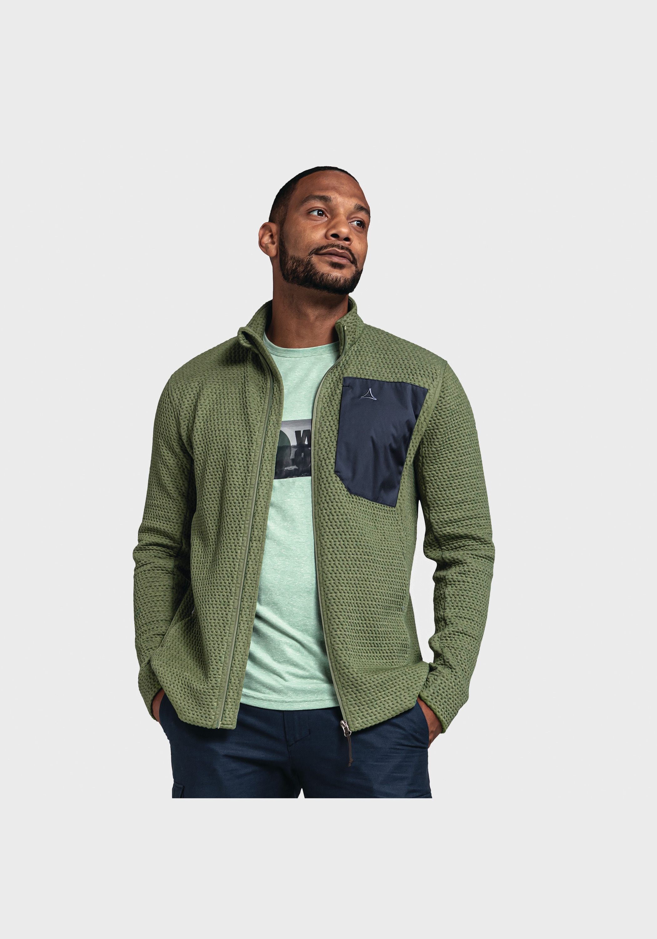 Schöffel Fleecejacke »Fleece Jacket Genua M«, ohne Kapuze
