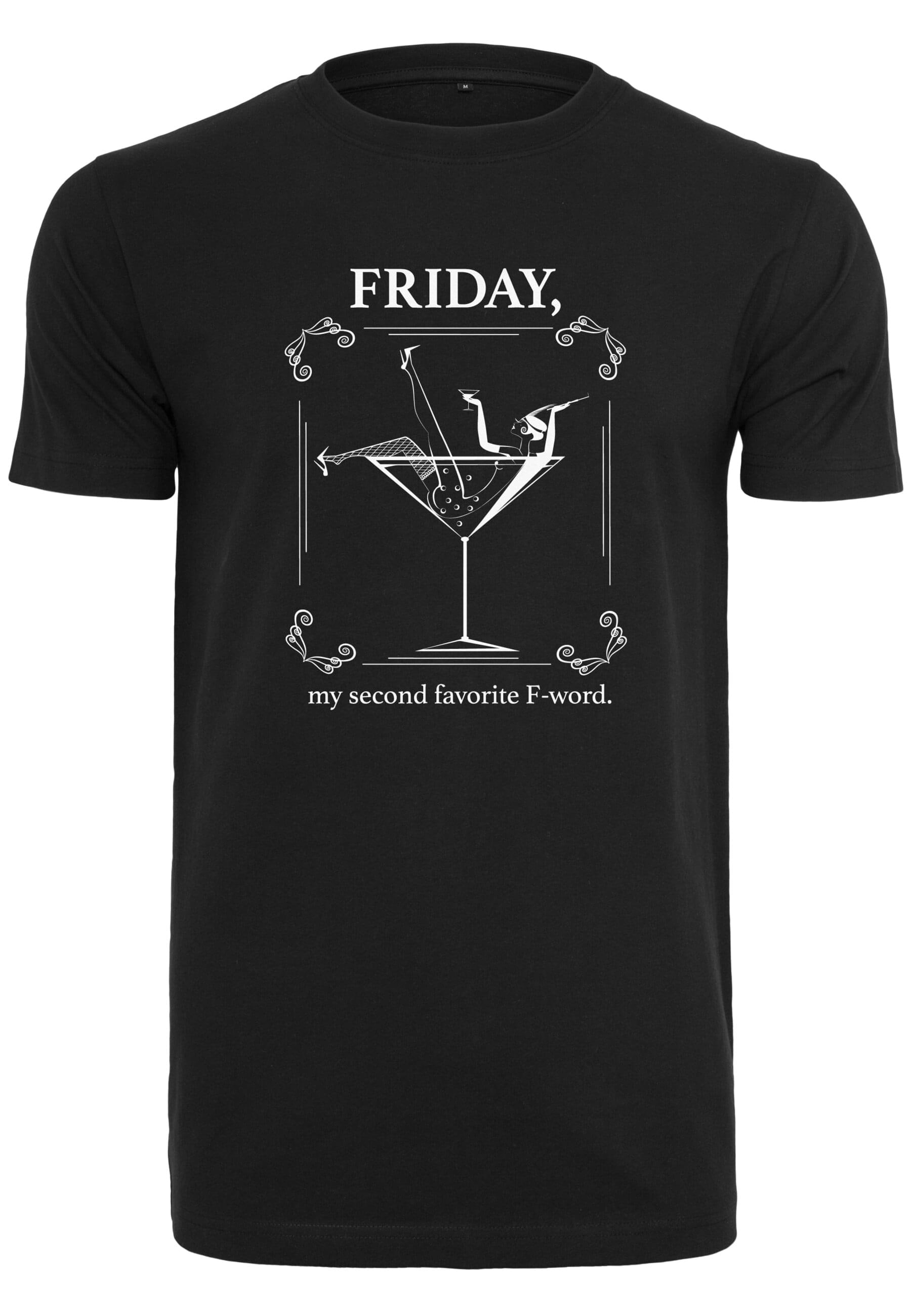 MisterTee Kurzarmshirt »MisterTee Damen Ladies F-Word Tee«, (1 tlg.)