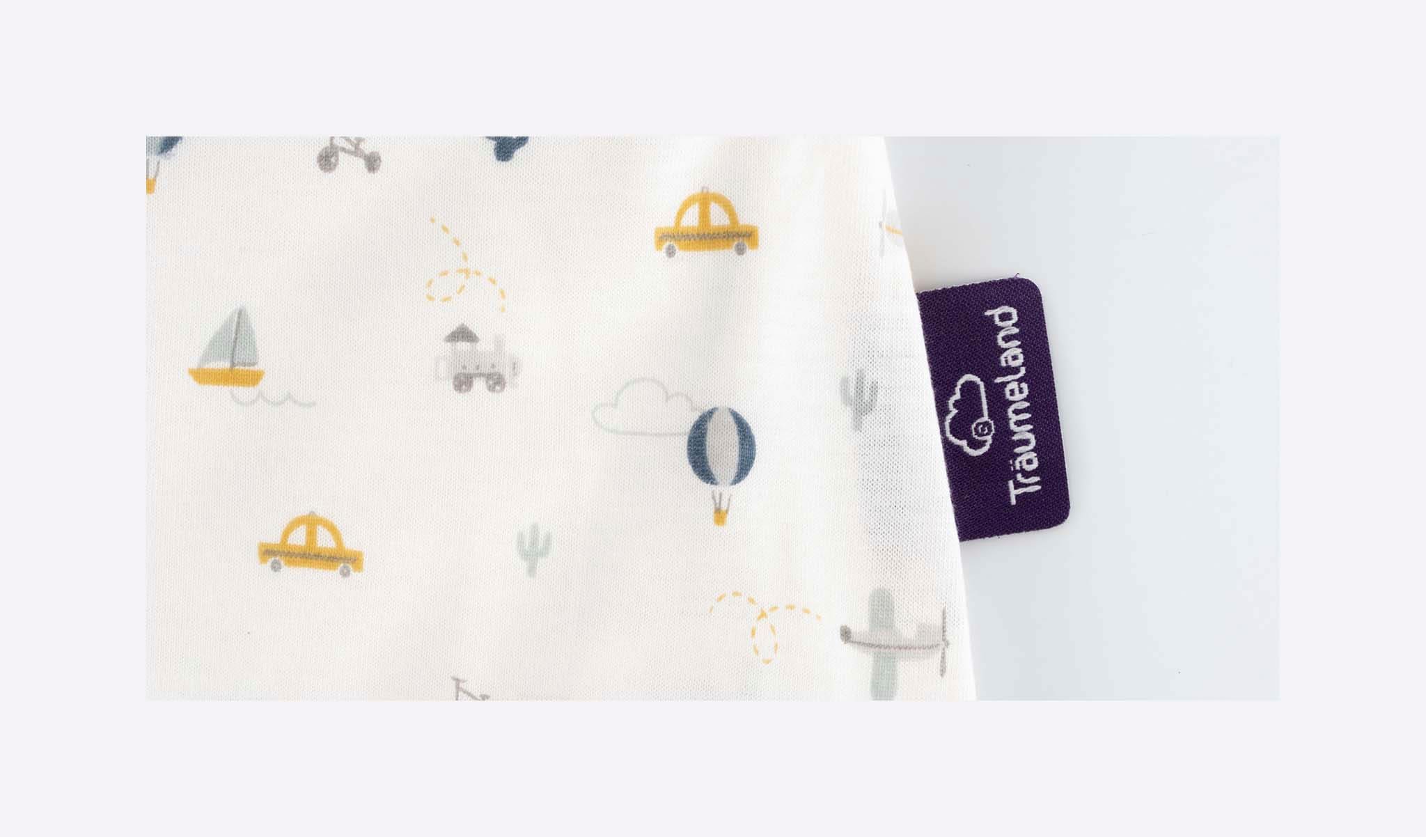 Träumeland Babyschlafsack »Sommerschlafsack LIEBMICH TENCEL™ BrummBrumm, in den Größen 60-110«