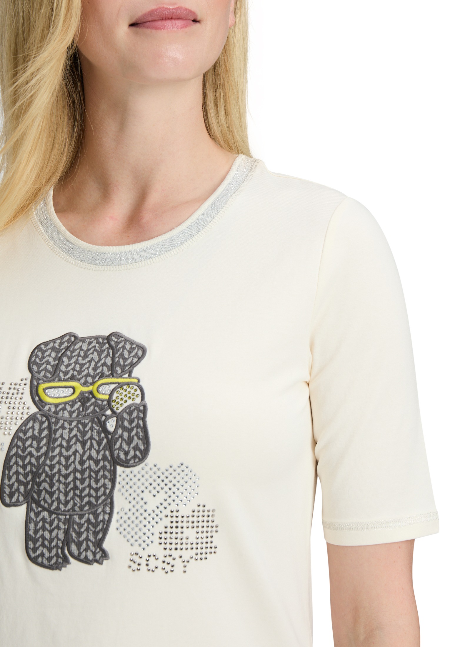 Betty Barclay Kurzarmshirt »Damen mit Applikation« 1 Stk.