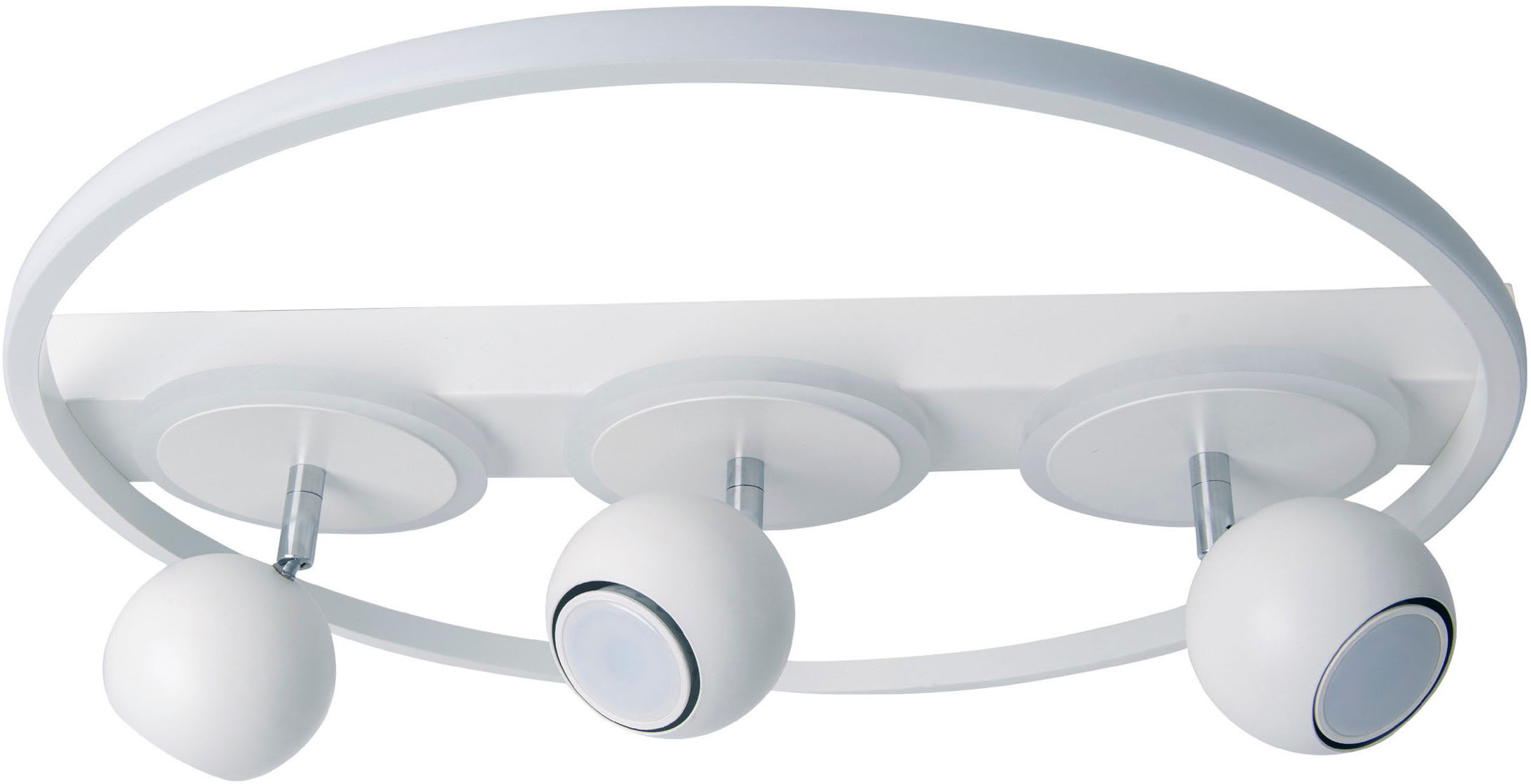 näve Deckenleuchte »3er-Spot LED "Ronda"«, 3 flammig, Leuchtmittel GU10 | LED fest integriert, modernes design. Helles Licht.