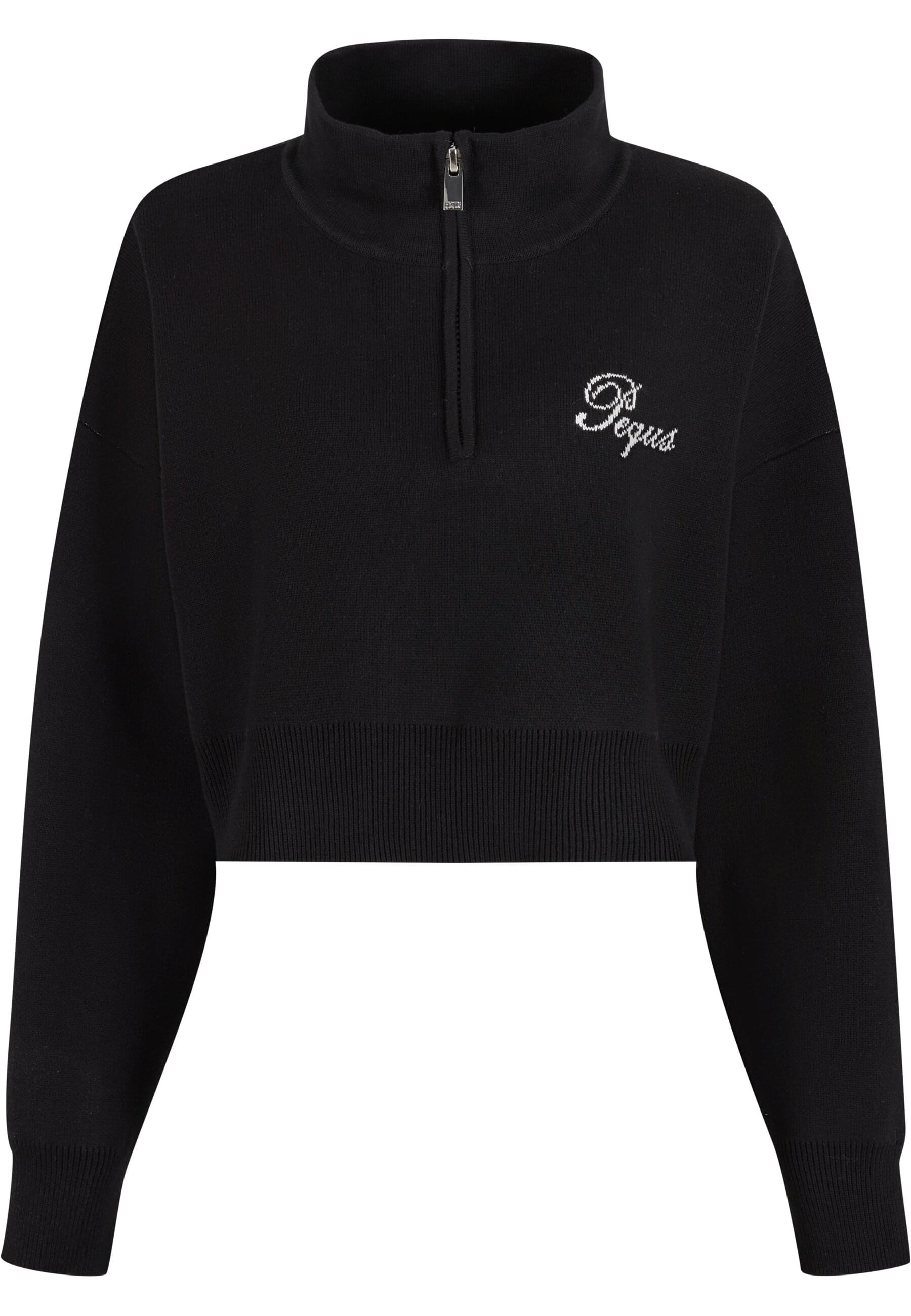 PEQUS Kapuzenpullover "PEQUS PEQUS Cropped Handwritten Logo Knit Sweater" günstig online kaufen