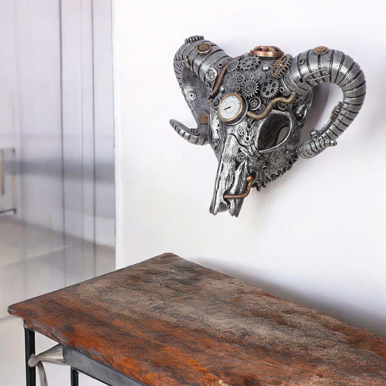 Casablanca by Gilde Wanddekoobjekt "Steampunk Buffalo"