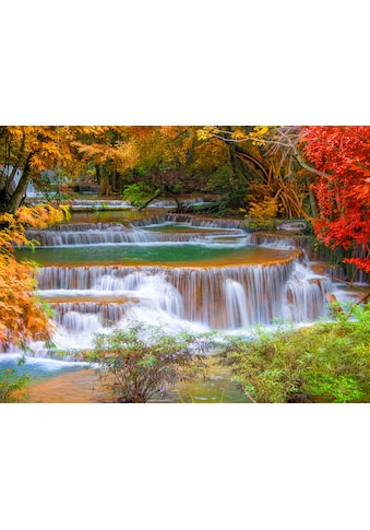Papermoon Fototapetas »Waterfall in Rain Forest«...