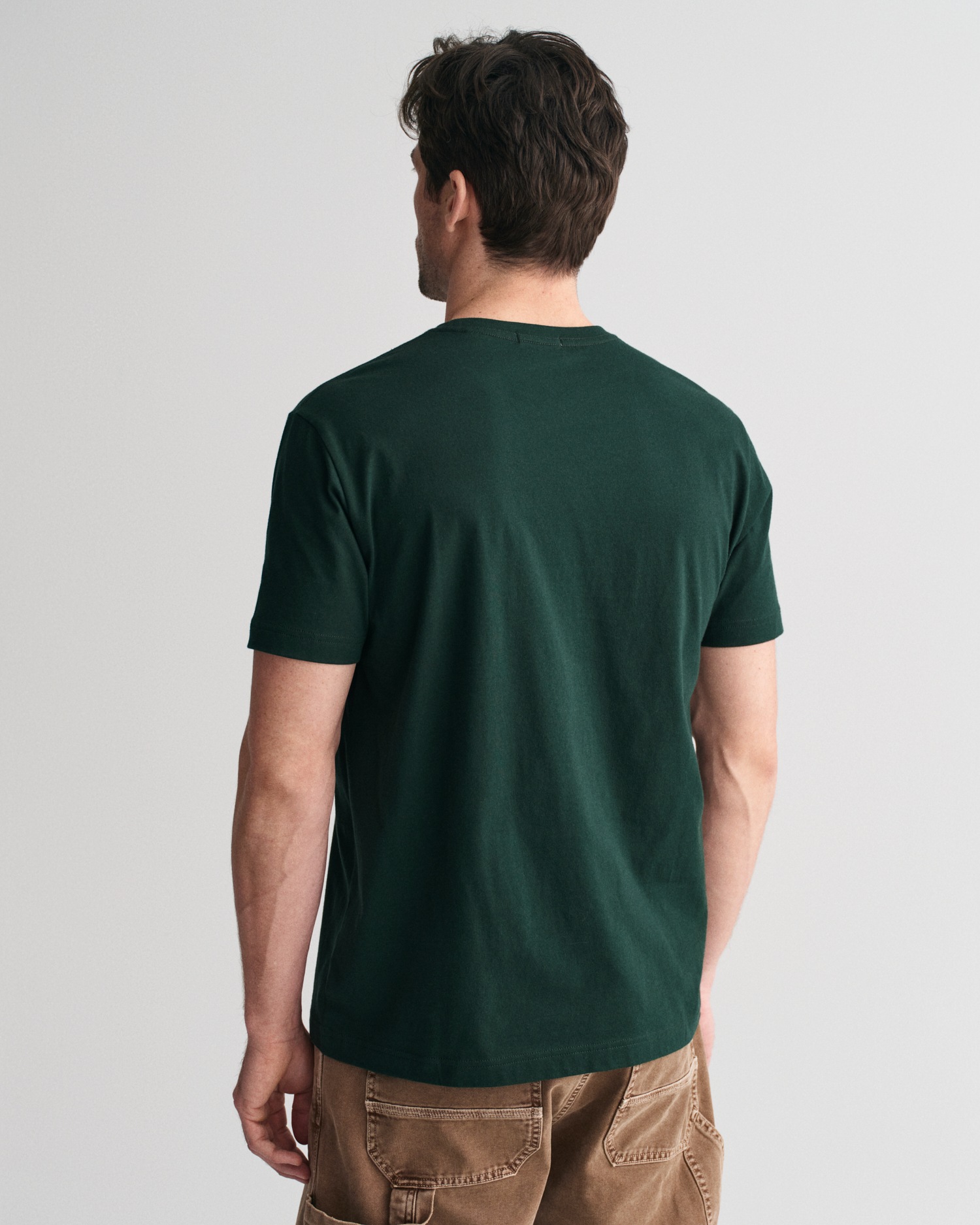Gant T-Shirt »REG SHIELD SS T-SHIRT«, mit Logostickerei auf der Brust