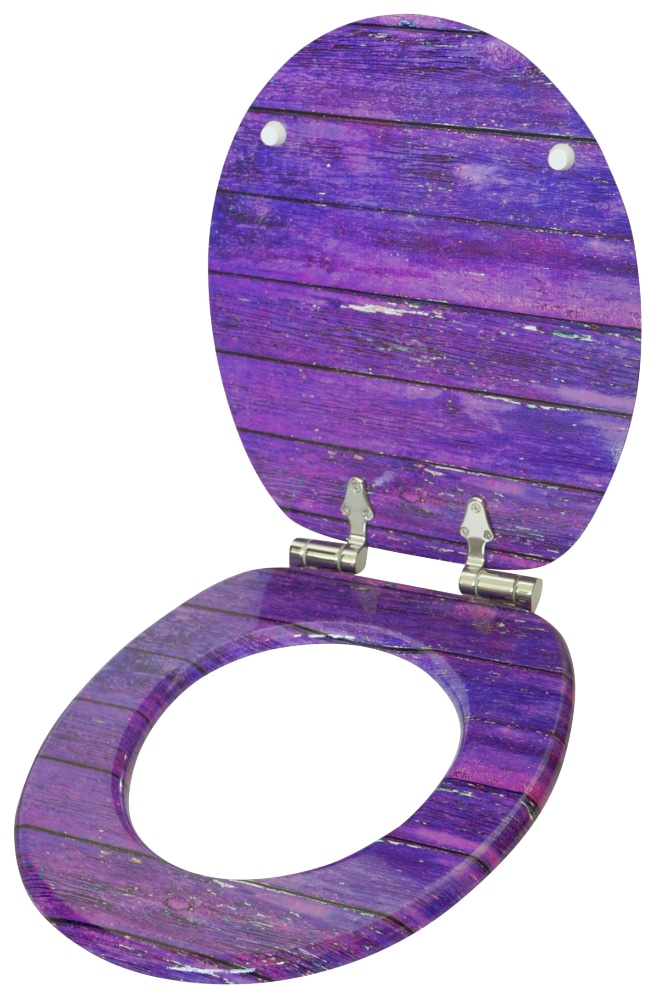 WC-Sitz günstig Sanilo | Absenkautomatik mit »Purple BAUR Wall«,