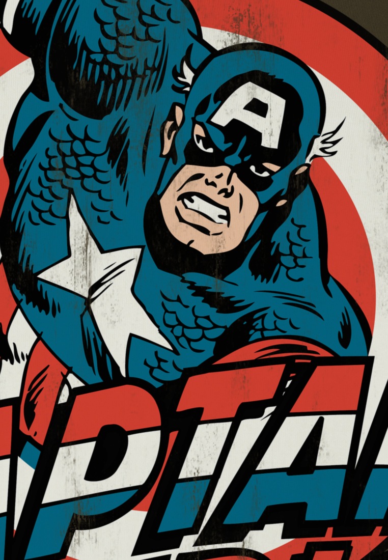 LOGOSHIRT T-Shirt »Marvel Comics« mit lizenzierten Originaldesign