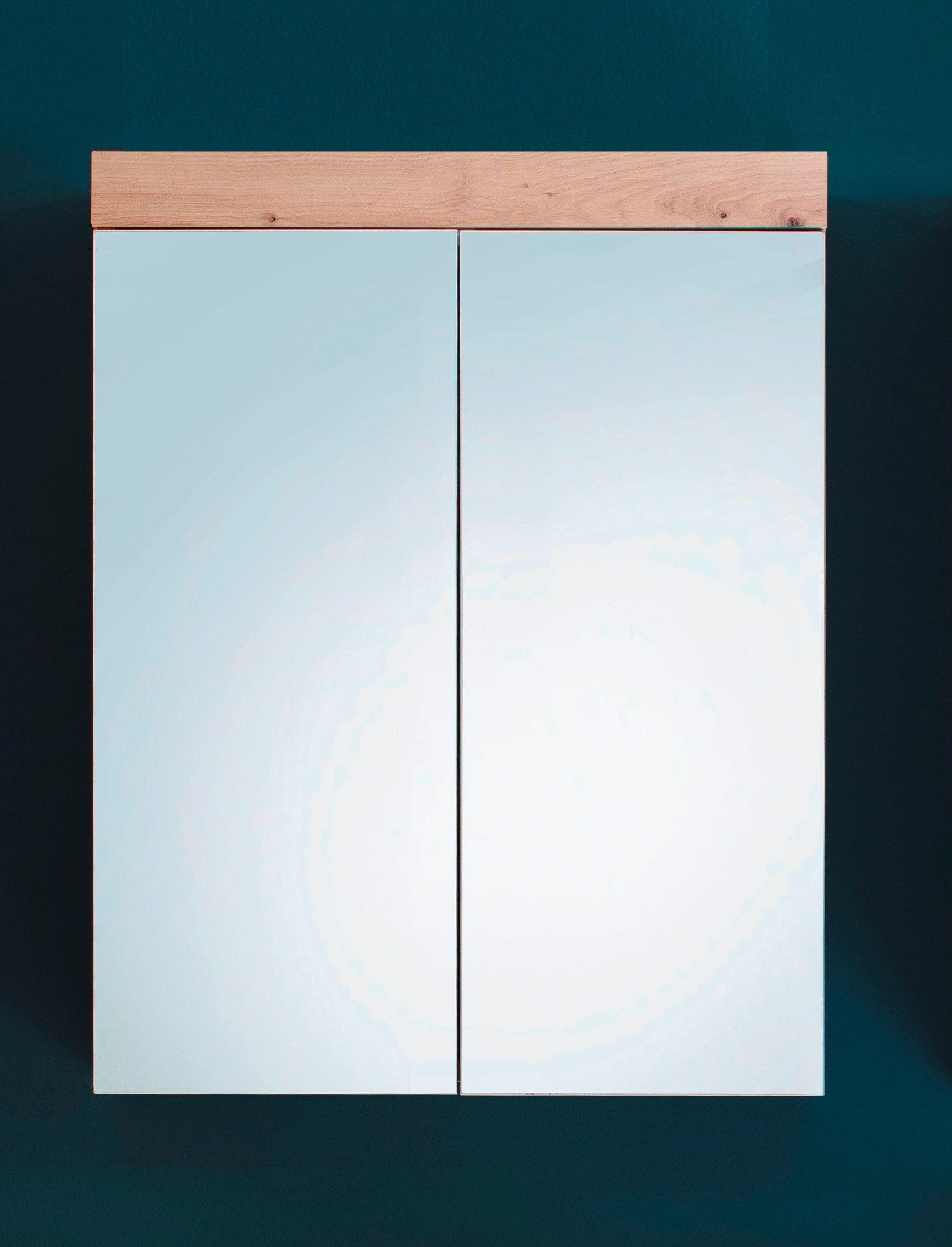 INOSIGN Spiegelschrank »Avena«, Badezimmerschrank wahlweise mit LED-Beleuchtung - (B/T/H) 60/17/77 cm