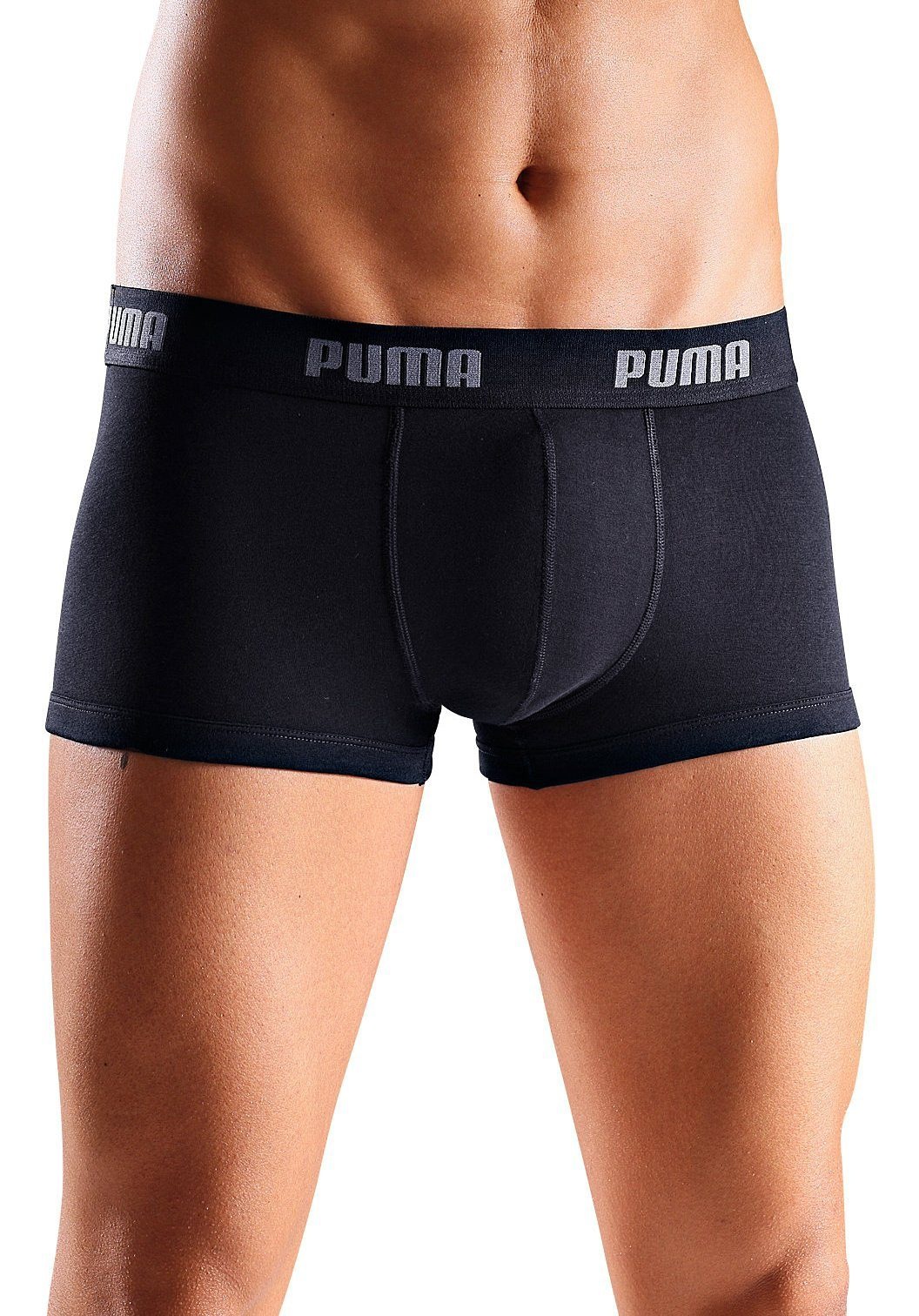 PUMA Hipster, 3er-Packer Packung, mit Logoschriftzug auf breitem Bund günstig online kaufen