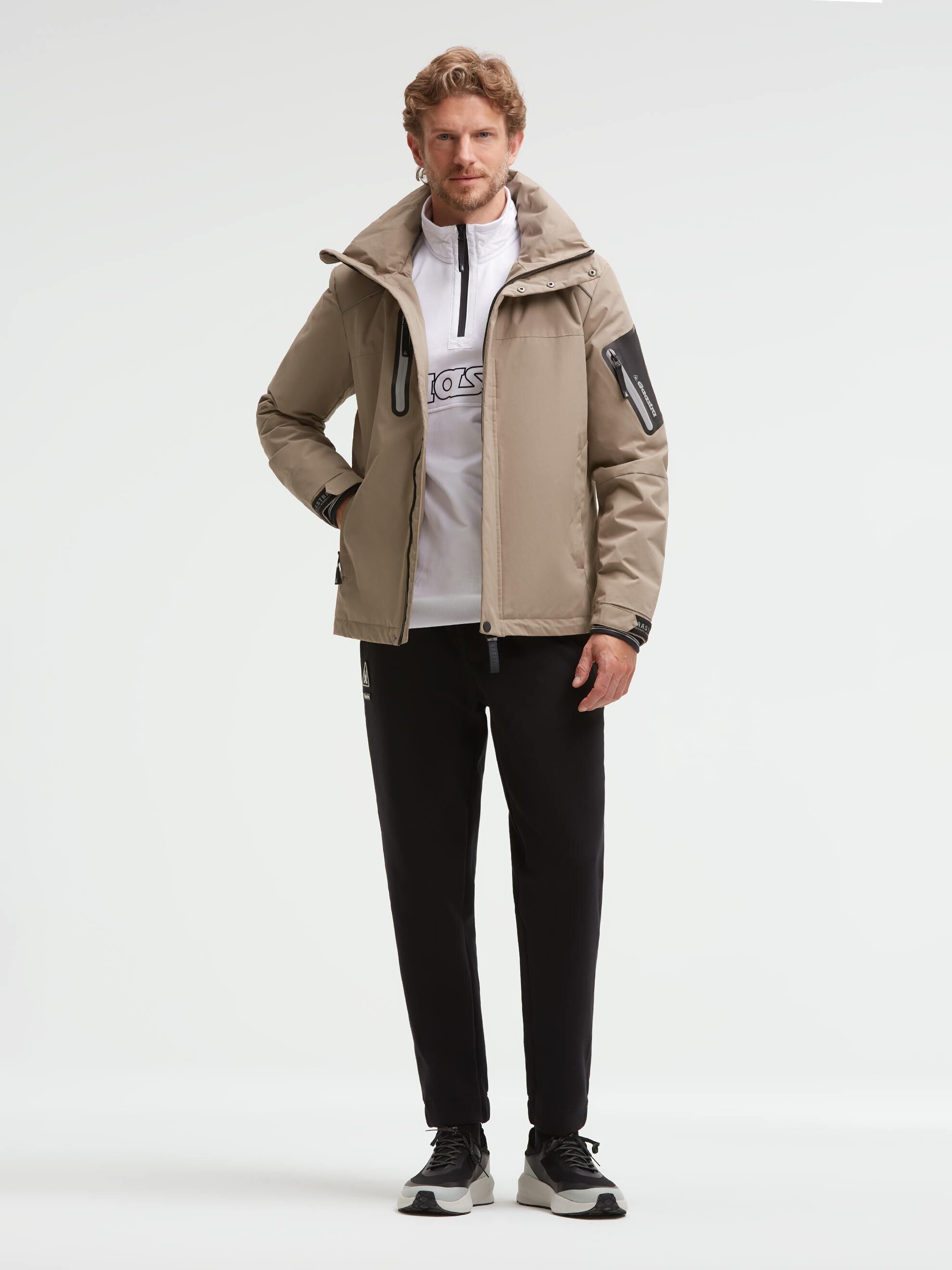 Gaastra Funktionsjacke mit Kapuze mit Ärmeltasche
