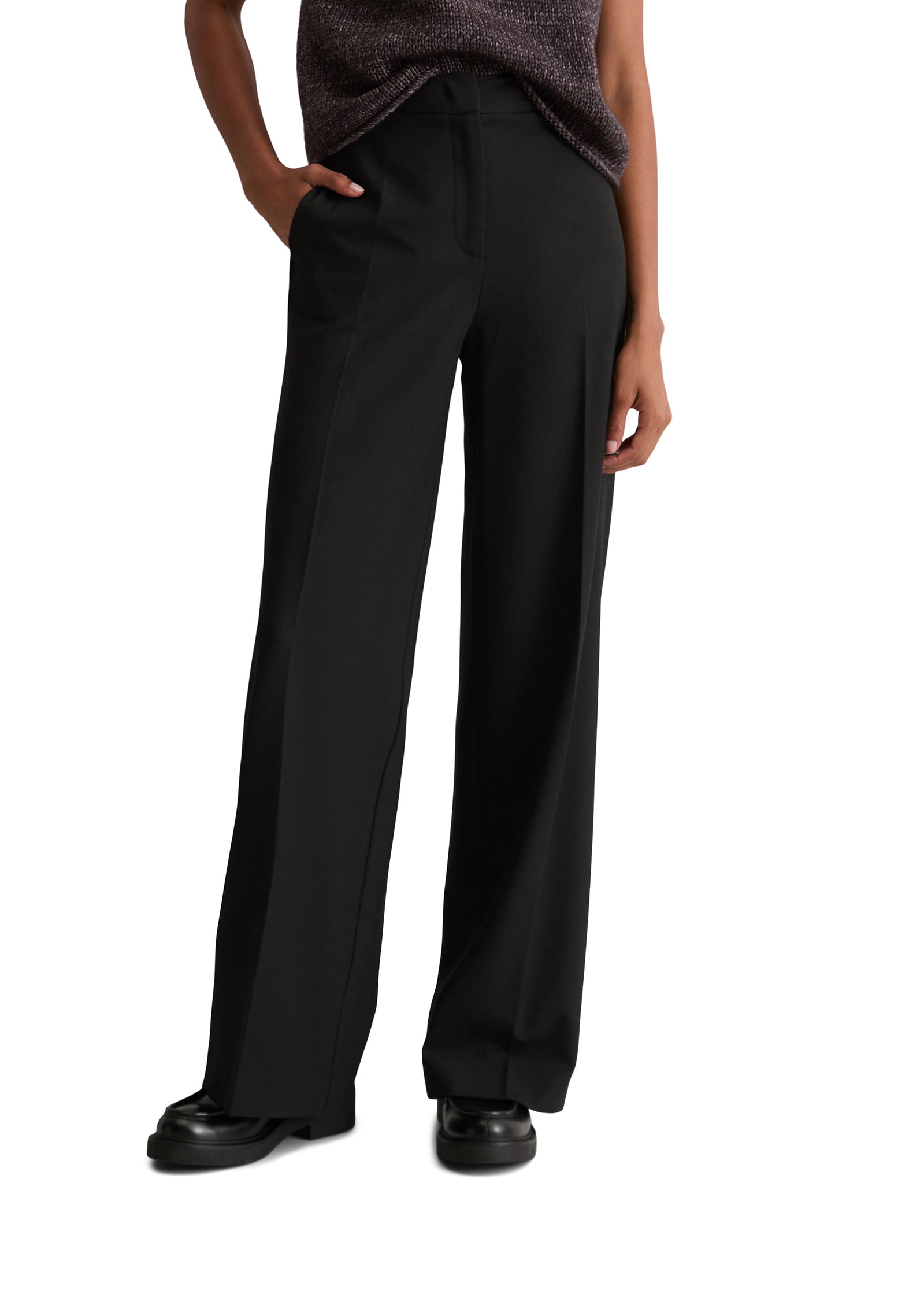 Marc OPolo Chinohose "aus weichem Flanell" günstig online kaufen