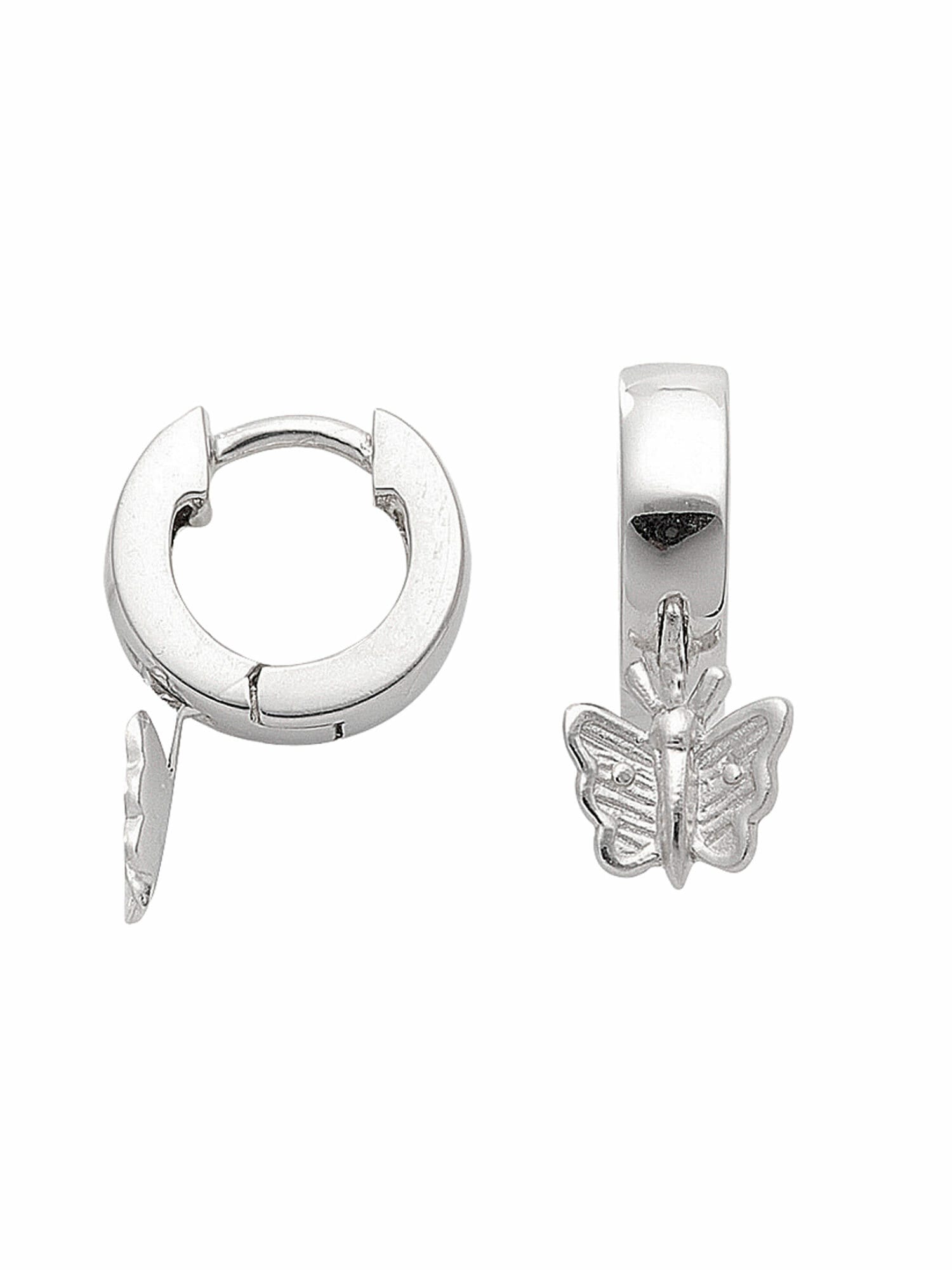 Adelia´s Paar Ohrhänger »1 Paar 925 Silber Ohrringe / Creolen Schmetterling  Ø 10,9 mm«, 925 Sterling Silber Silberschmuck für Damen online bestellen |  BAUR