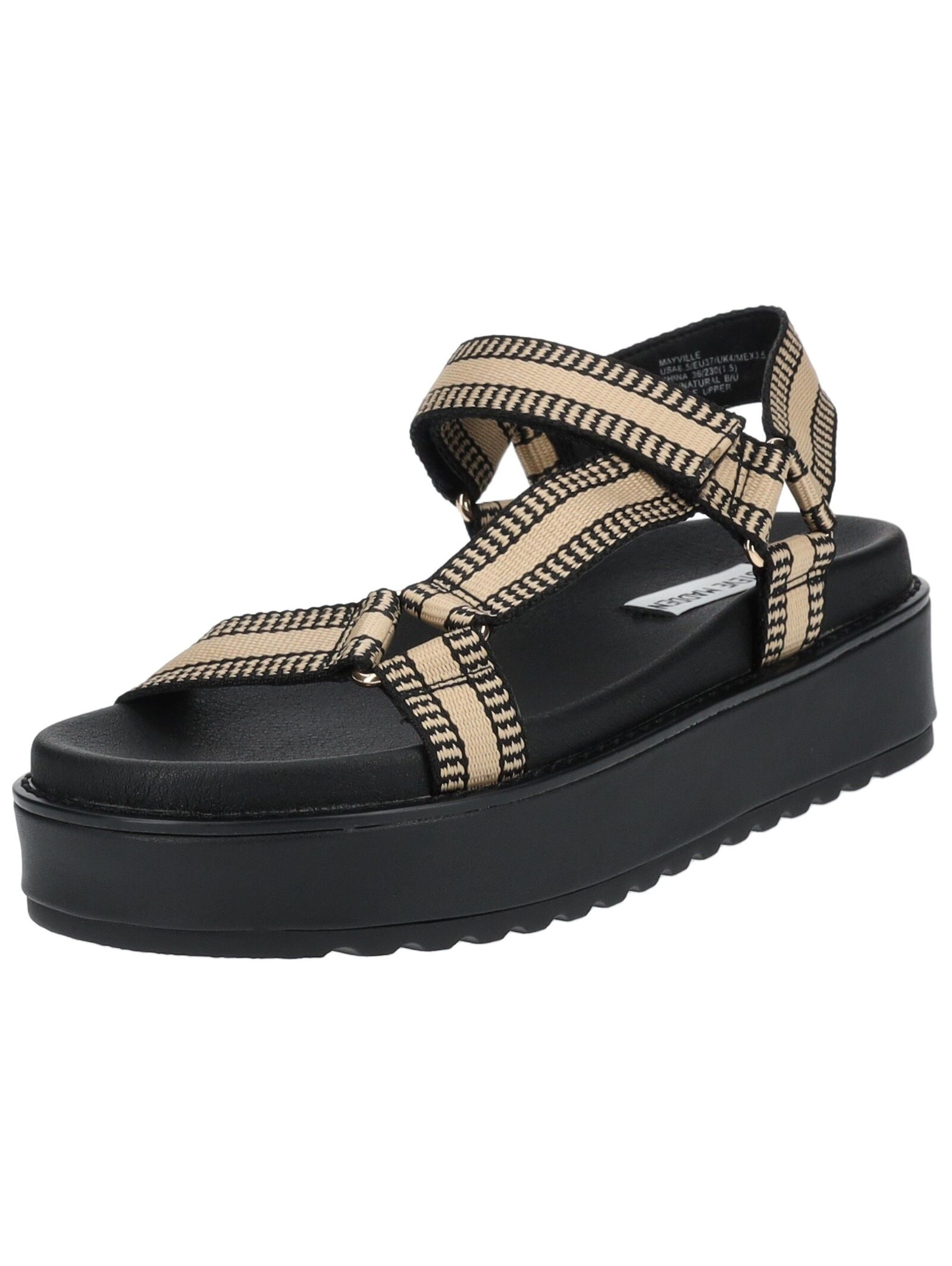 STEVE MADDEN Riemchensandale "STEVE MADDEN Sandalen Textil" günstig online kaufen