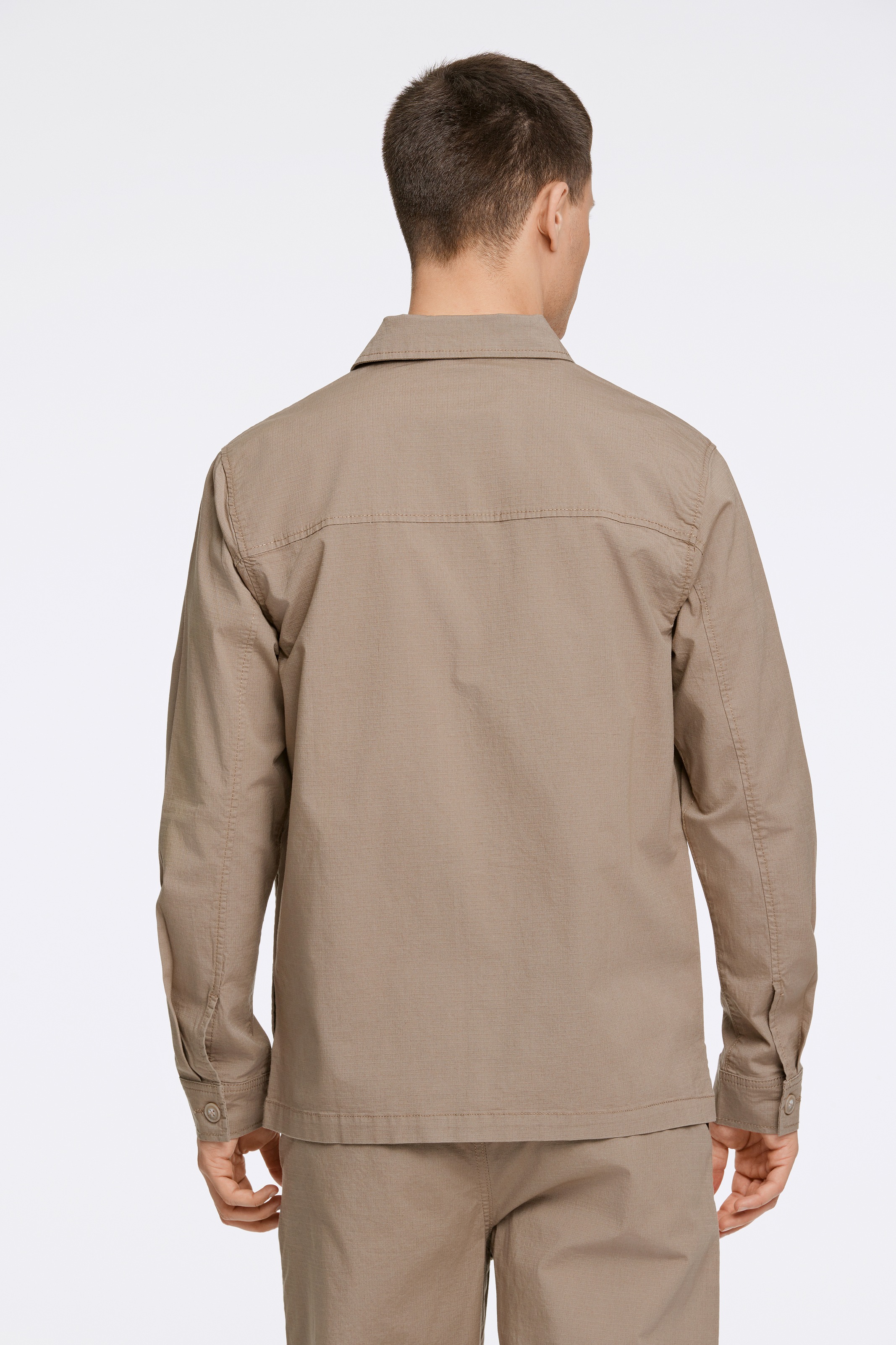 LINDBERGH Hemdjacke, mit Logostickerei unten links günstig online kaufen
