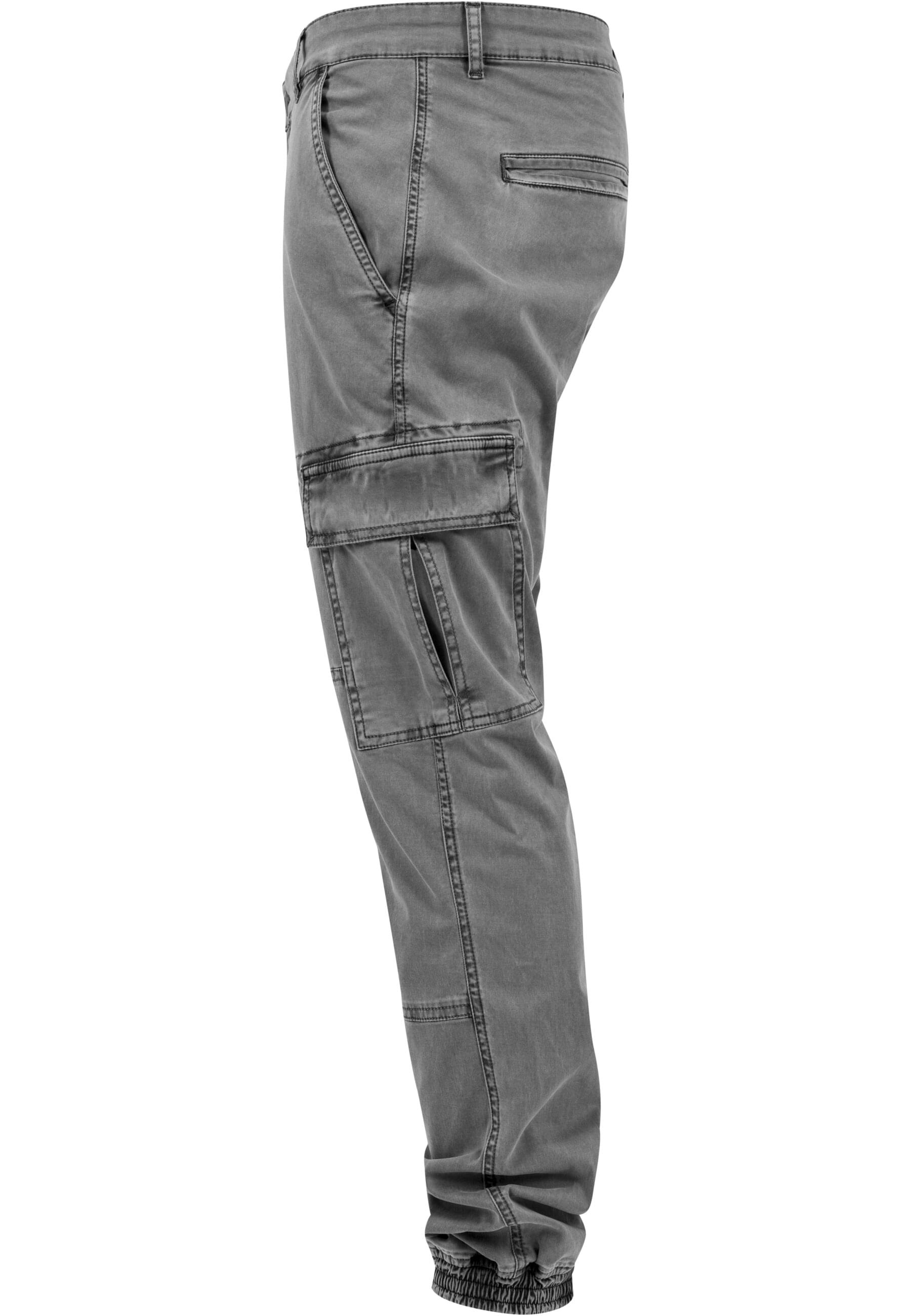 URBAN CLASSICS Cargohose »Urban Classics Herren Washed Cargo Twill Jogging Pants«, (1 tlg.)