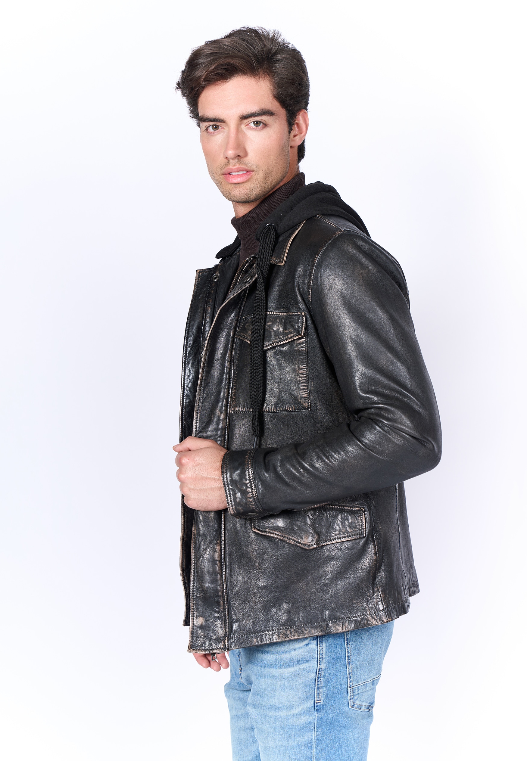 Freaky Nation Lederjacke »Cool Way-FN«