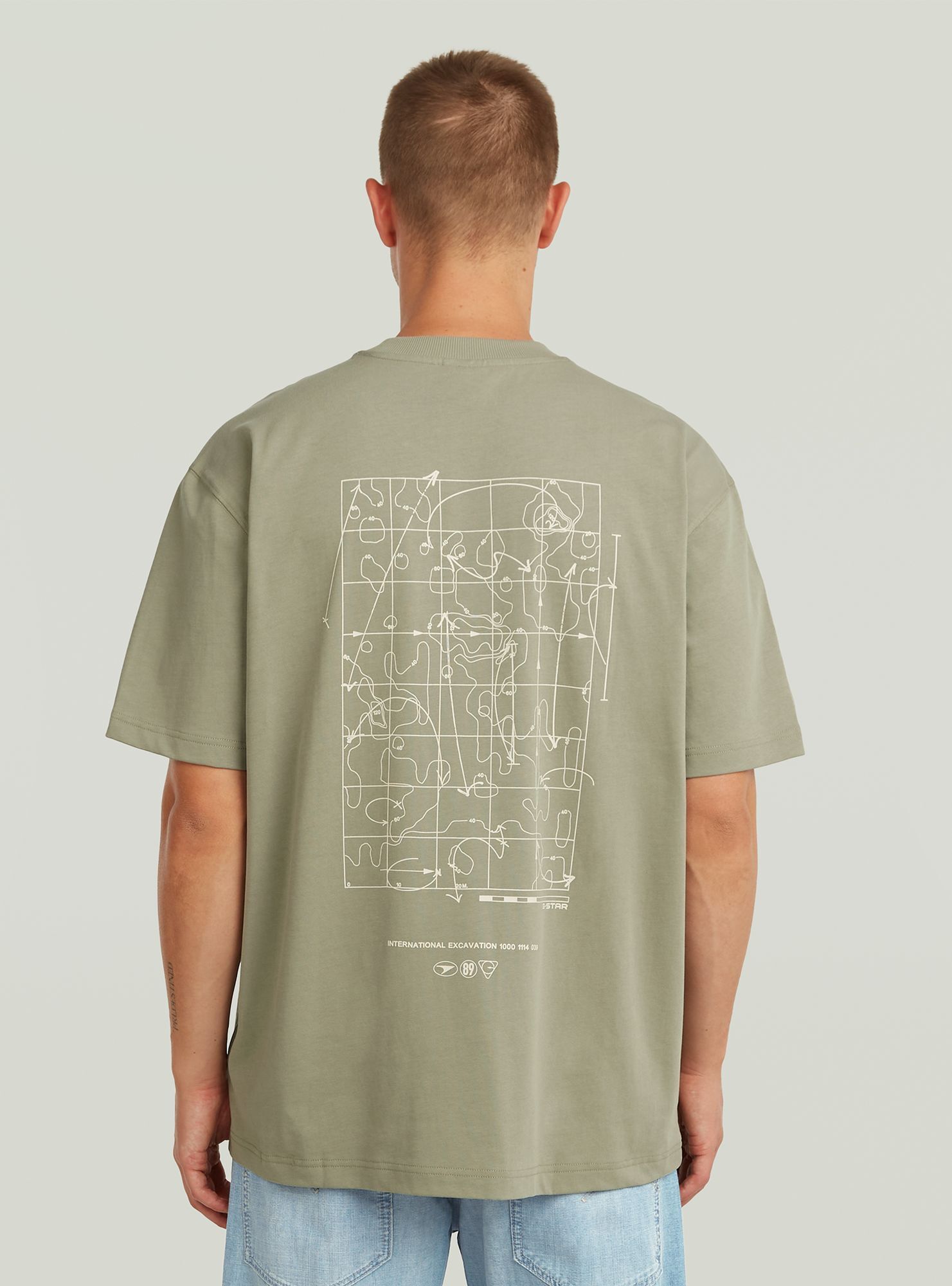 G-STAR T-Shirt "Back Graphic Relaxed T-Shirt"