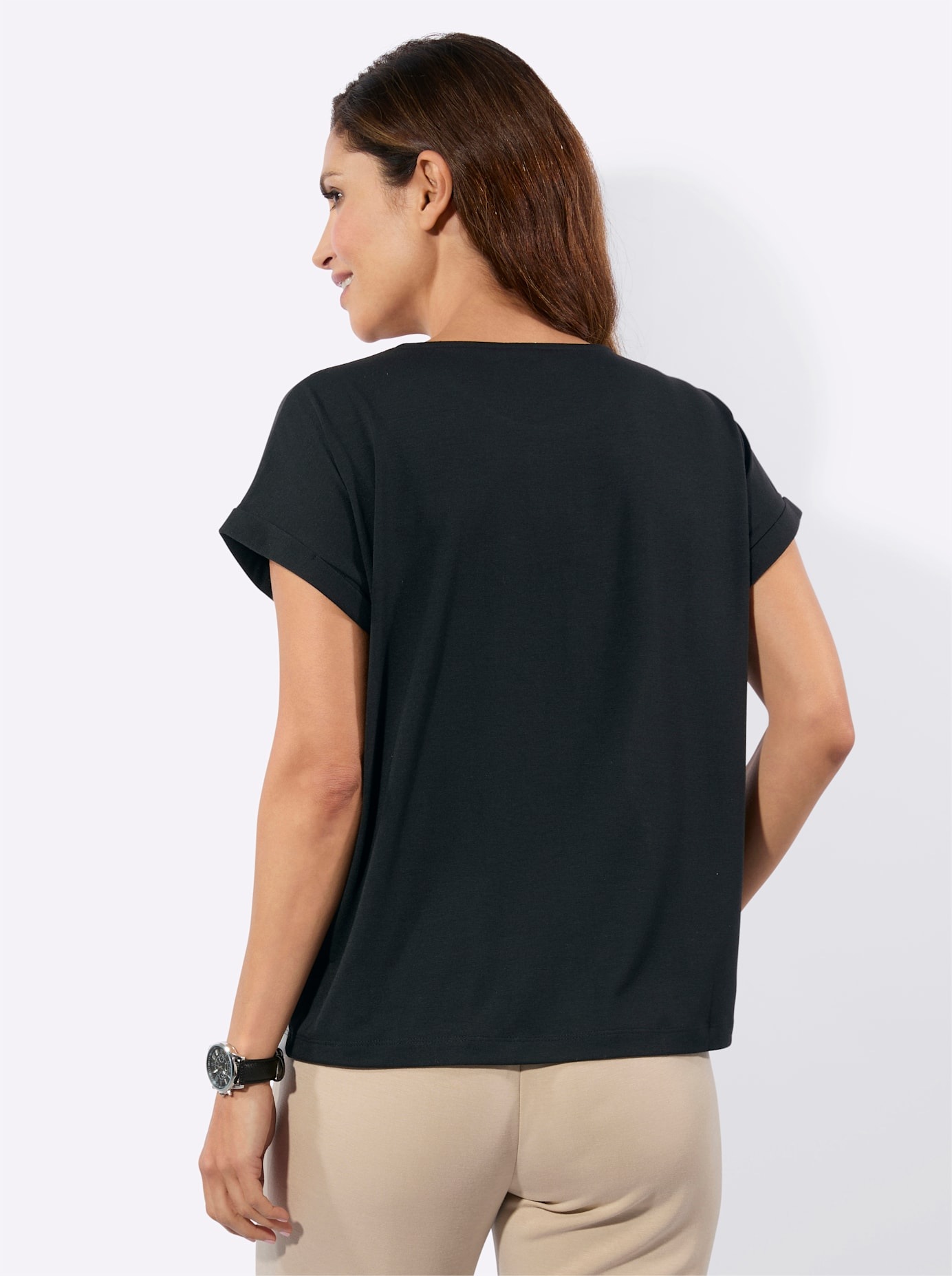 Thumbnail - Inspirationen Kurzarmshirt "Druck-Shirt" 1 tlg.