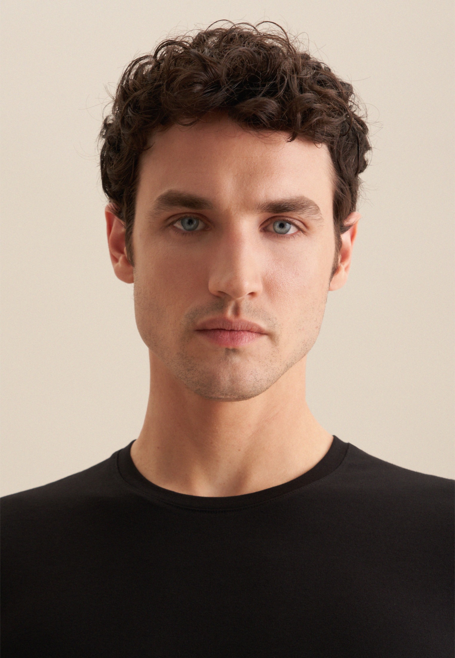 Thumbnail - seidensticker T-Shirt "Schwarze Rose" 1/2 Rundhals Uni