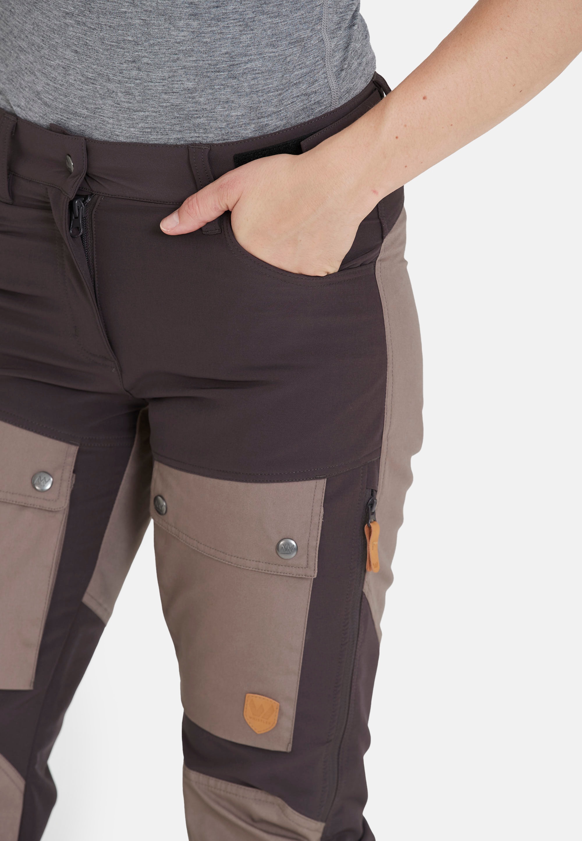 WHISTLER Softshellhose »Anissy«, mit atmungsaktivem Material