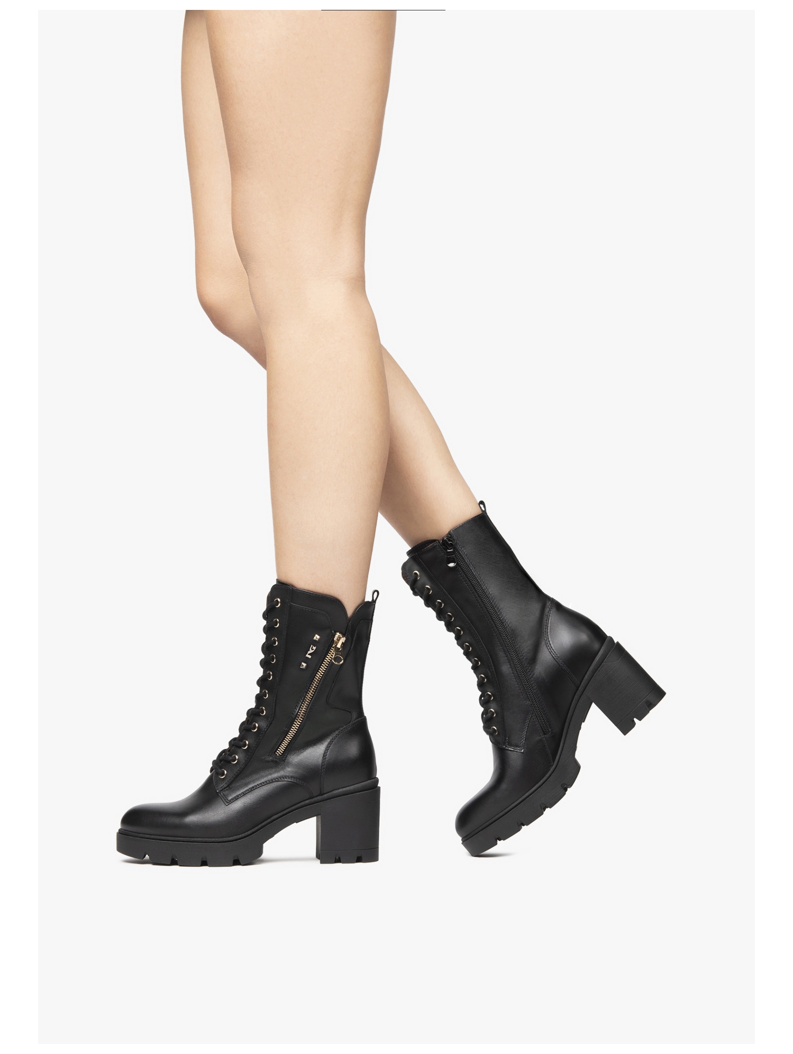 Nero Giardini High-Heel-Stiefelette »Nero Giardini Stiefelette Leder«
