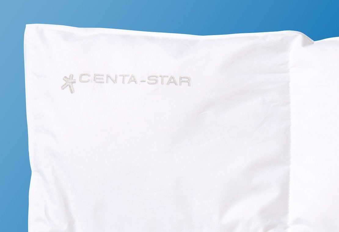 Centa-Star Daunenbettdecke »Moonlight«, extrawarm, Füllung 90% Daunen, 10% Federn, Bezug 100% Baumwolle, (1 St.), Hochwertiges Naturprodukt zum Entspannen und Ausruhen