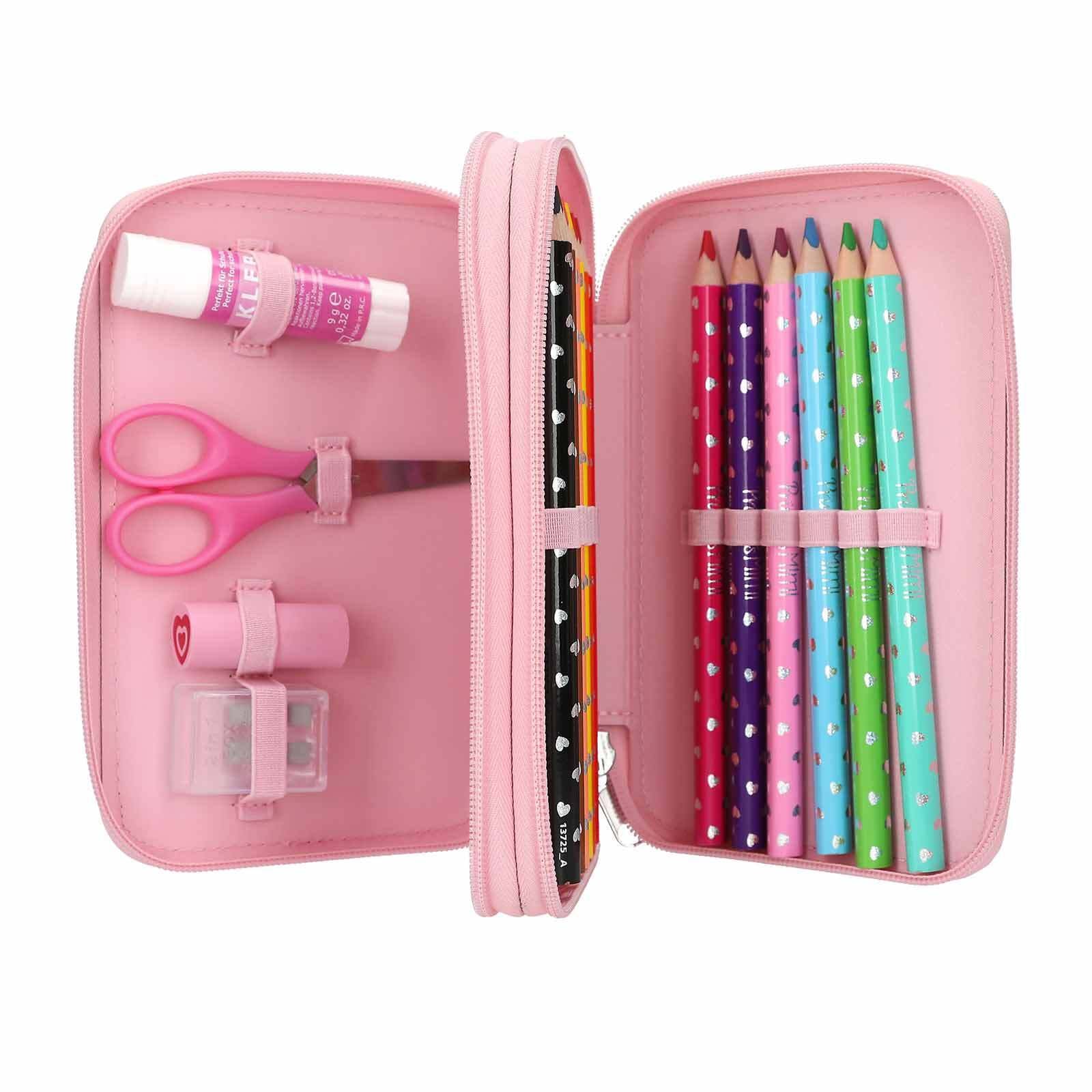 Depesche Buntstift »2-Fach Federtasche ROBBY Princess Mimi 19 x 12 x 5 cm rosa«