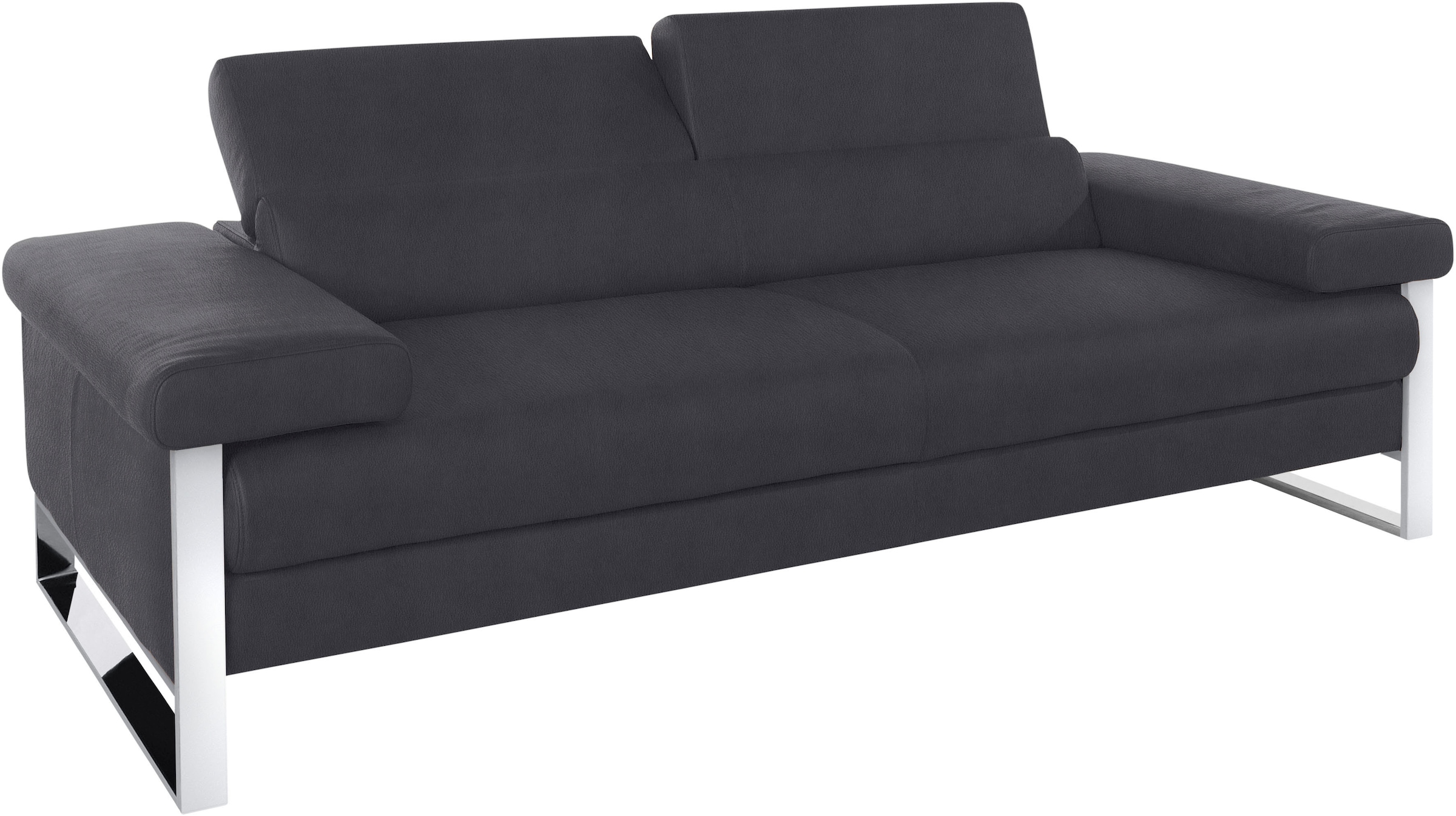 W.SCHILLIG 2-Sitzer »finn«, German Design Award 2016, Fußgestell Chrom glänzend, Breite 230 cm