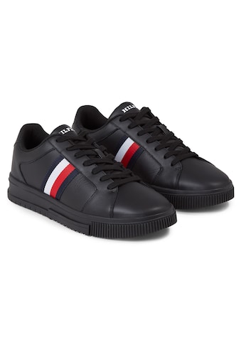 TOMMY HILFIGER Sneaker »SUPERCUP LTH STRIPES ESS« su ...