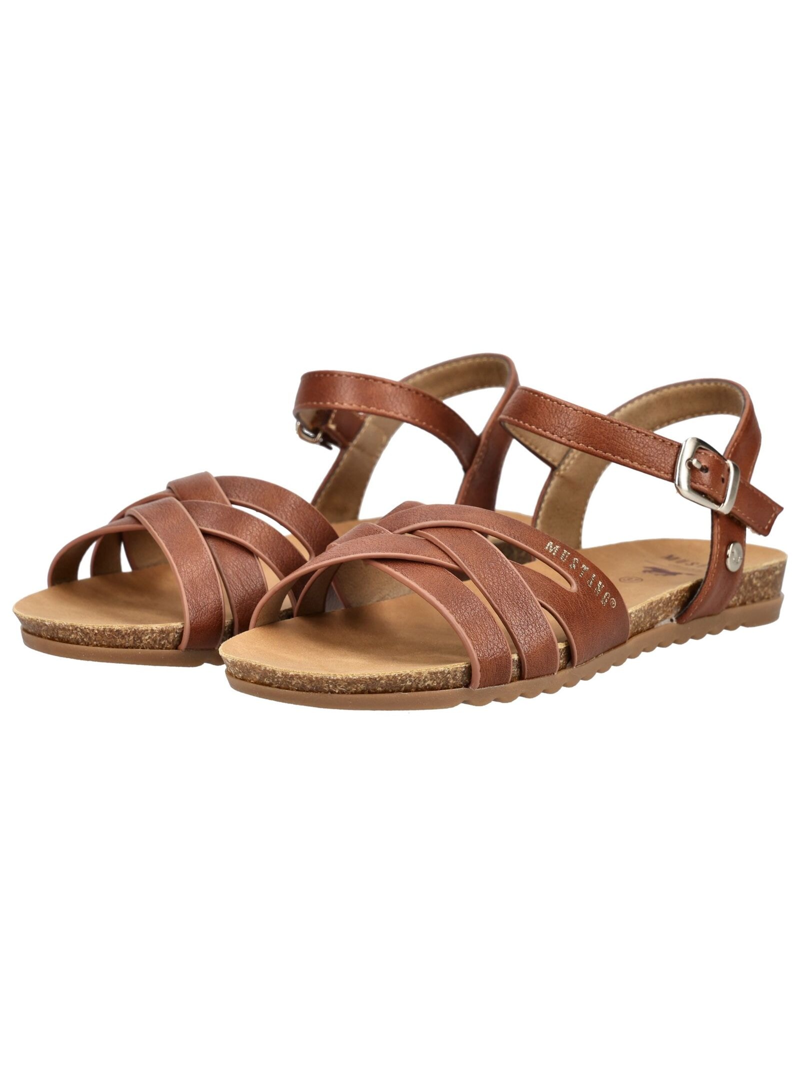 Mustang Shoes Riemchensandale »Mustang Shoes Sandalen Lederimitat«