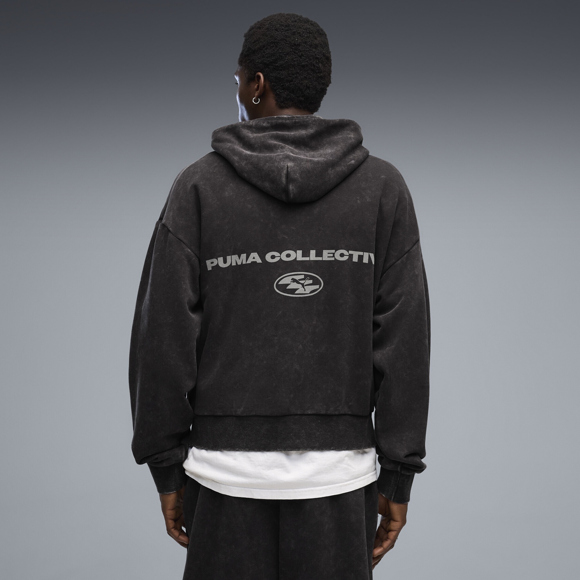 PUMA Kapuzenpullover »Boxy Washed Graphic Hoodie Erwachsene«