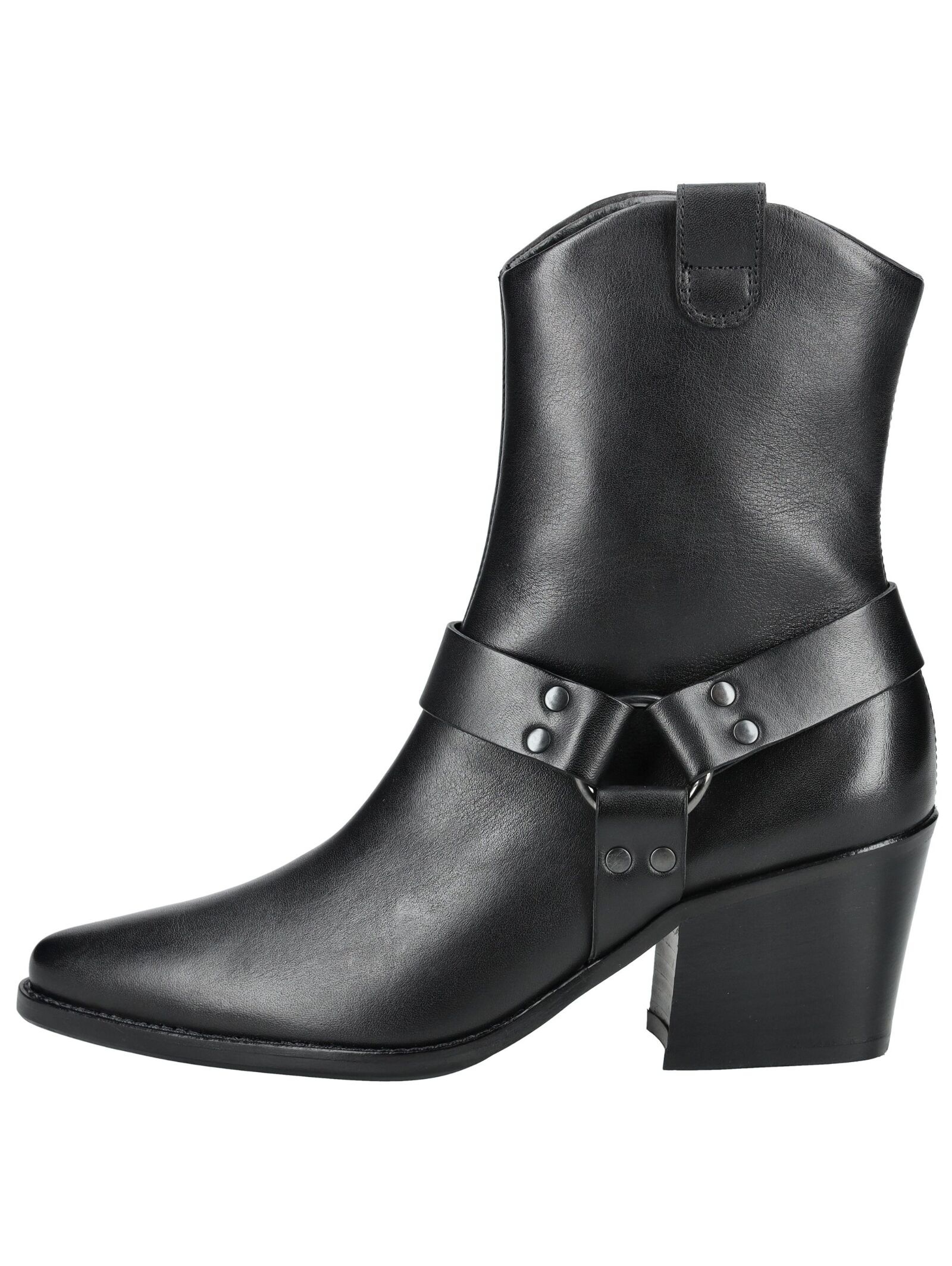 Paul Green Bikerboots "Paul Green Stiefelette Glattleder" günstig online kaufen