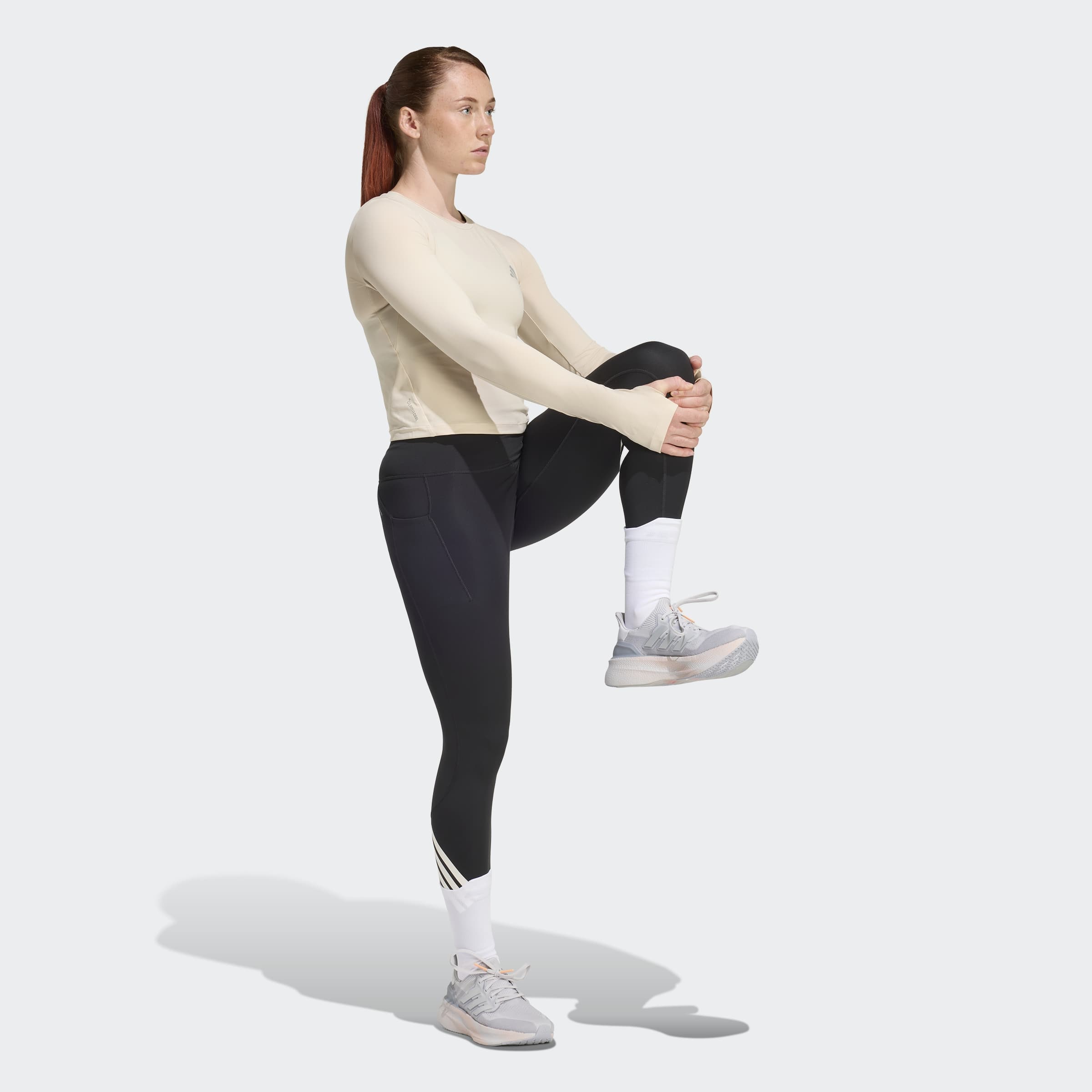 adidas Performance Lauftights »ADI365 CLIMACOOL 3-STREIFEN RUNNING FULL LENGTH LEGGINGS«