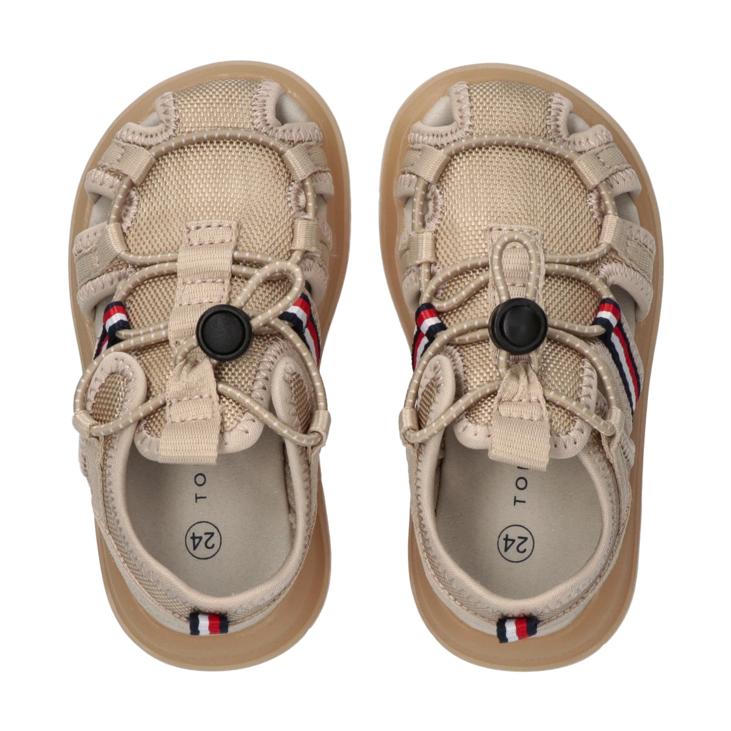 Tommy Hilfiger Sandale  Trekking Schuh, Sommerschuh mit praktischem Schnellverschluss