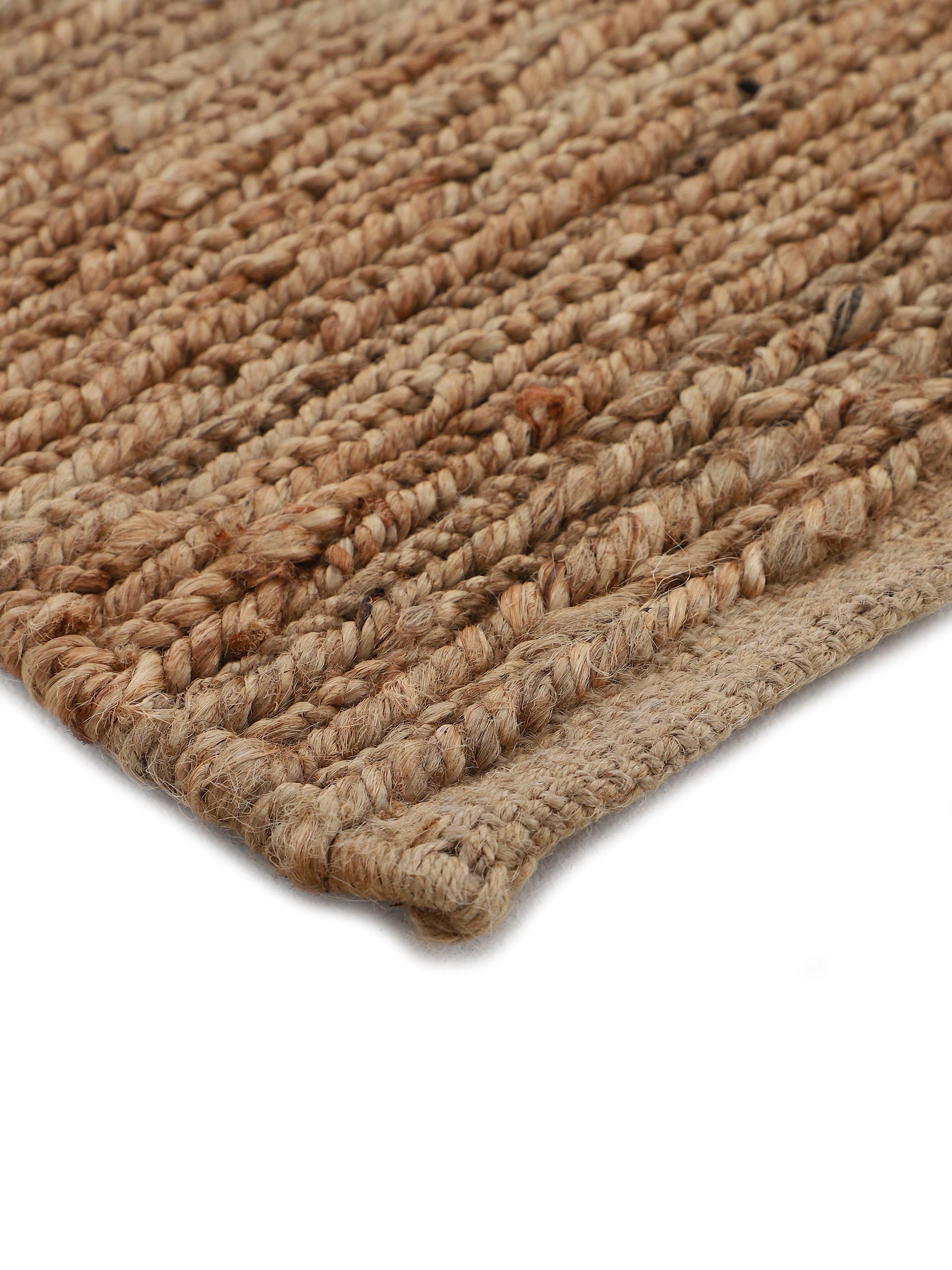 carpetfine Teppich »Nala Juteteppich Naturfaser«, rechteckig, 9 mm Höhe, wendbar, aus 100% Jute, in vielen Größen und Formen, quadratisch, rund