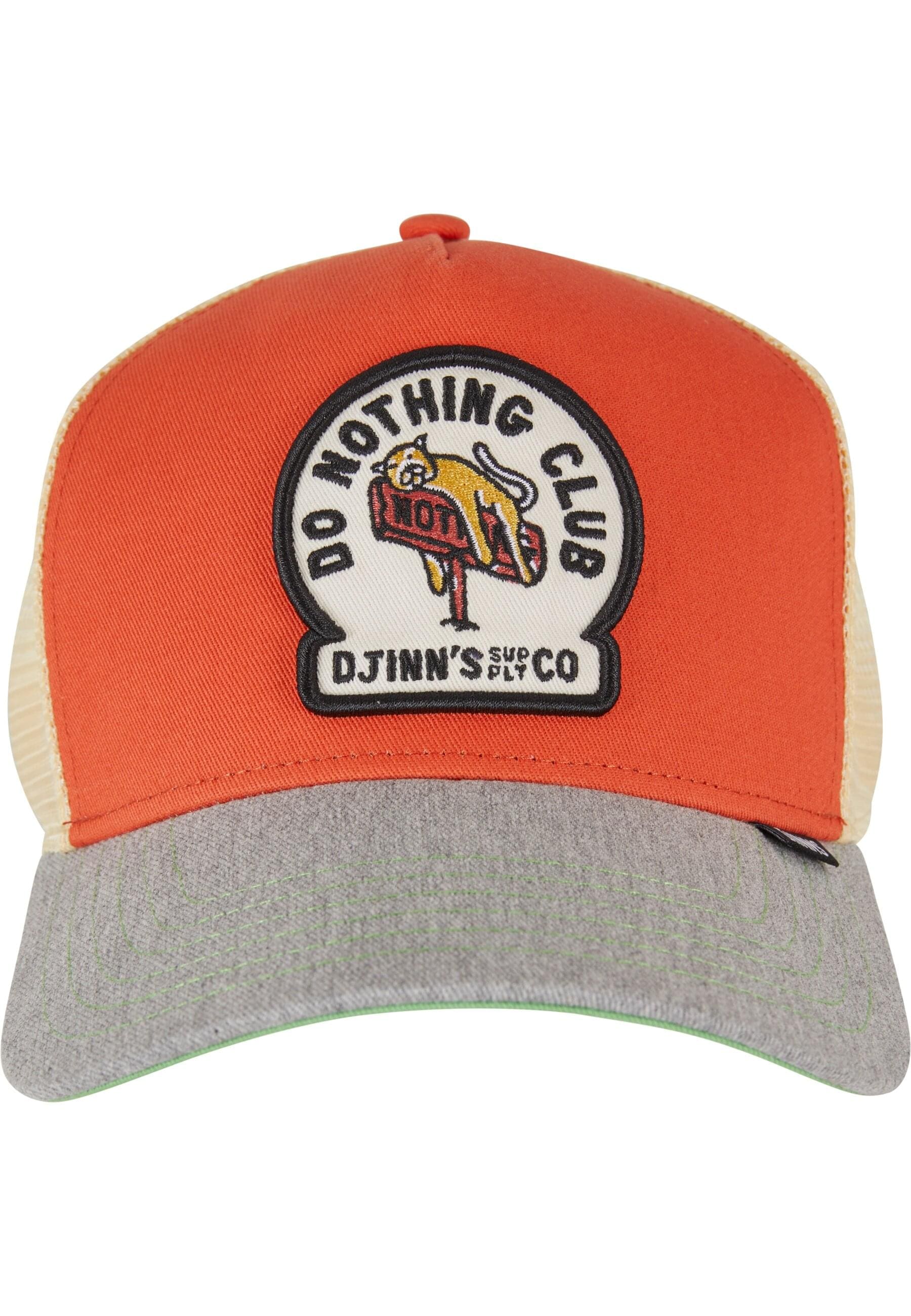 DJINNS Damen Snapback Cap "Djinns HFT Cap DNC New 1.1"orange, erdgrau, 60% Baumwolle, 40% Polyester, Caps
