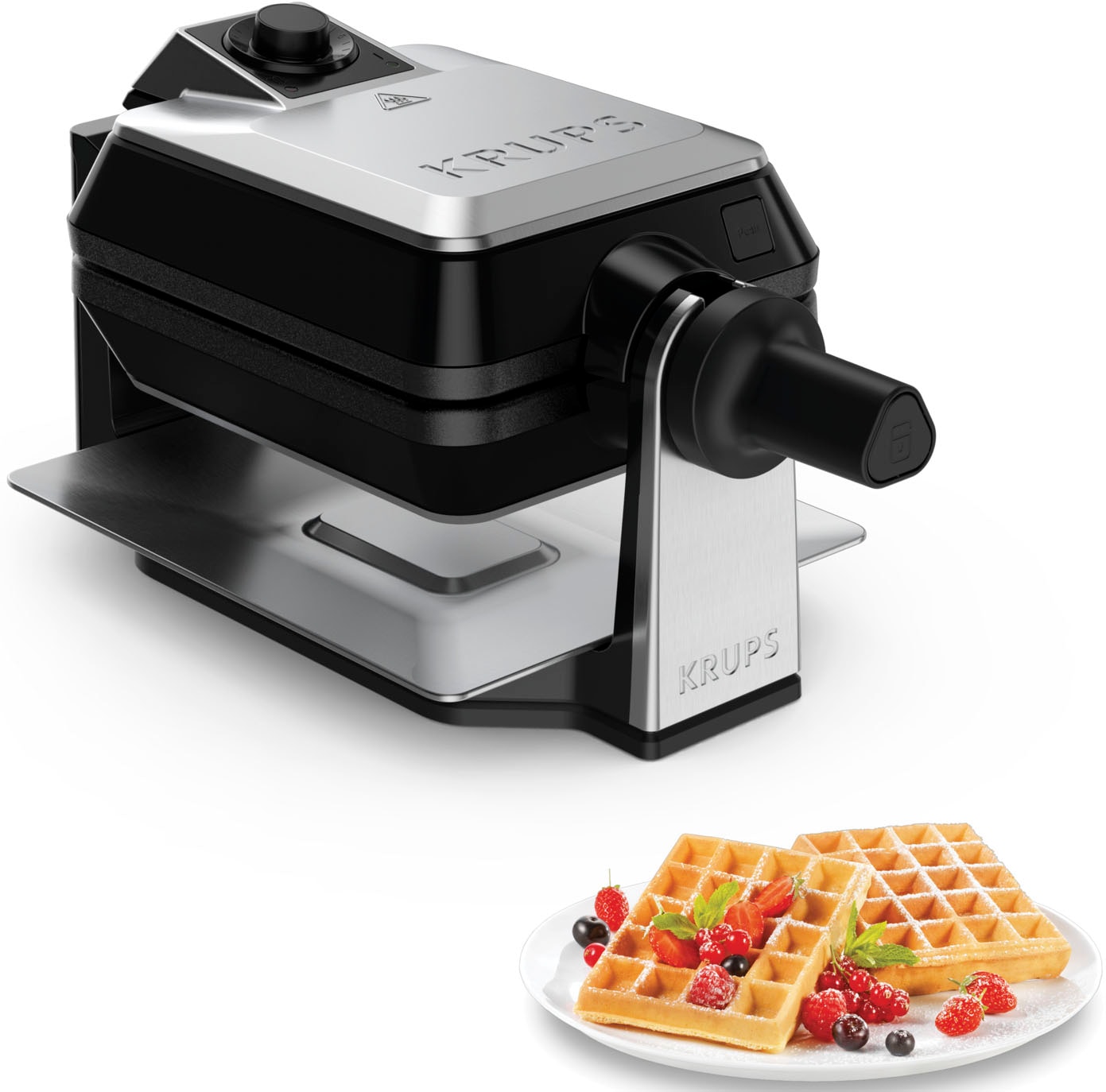 Krups Waffeleisen "Professional, für 2 dicke Waffeln, spülmaschinengeeignet günstig online kaufen