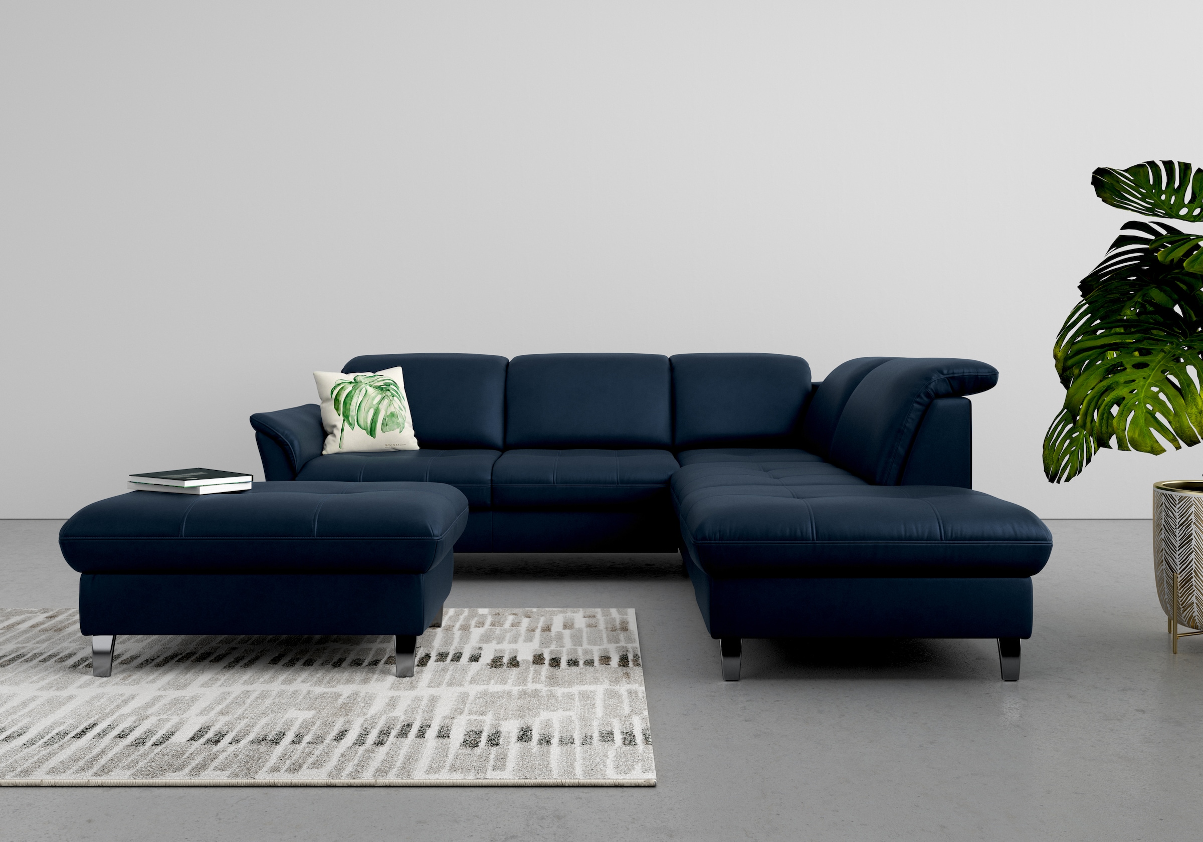sit&more Ecksofa "Maggiore L-Form", wahlweise mit Kopfteilverstellung, Bett günstig online kaufen
