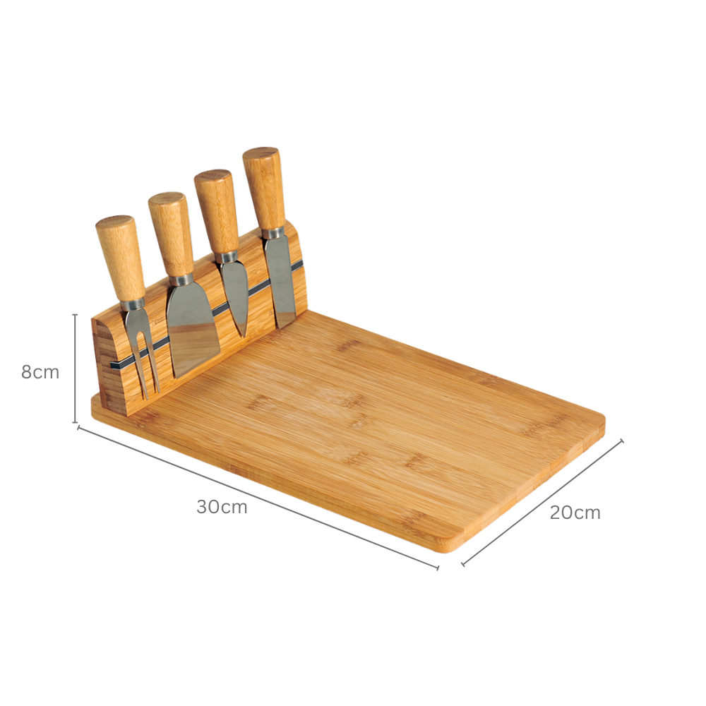KESPER® Käsebrett »Käseschneidebrett magnetisch« mit Besteck