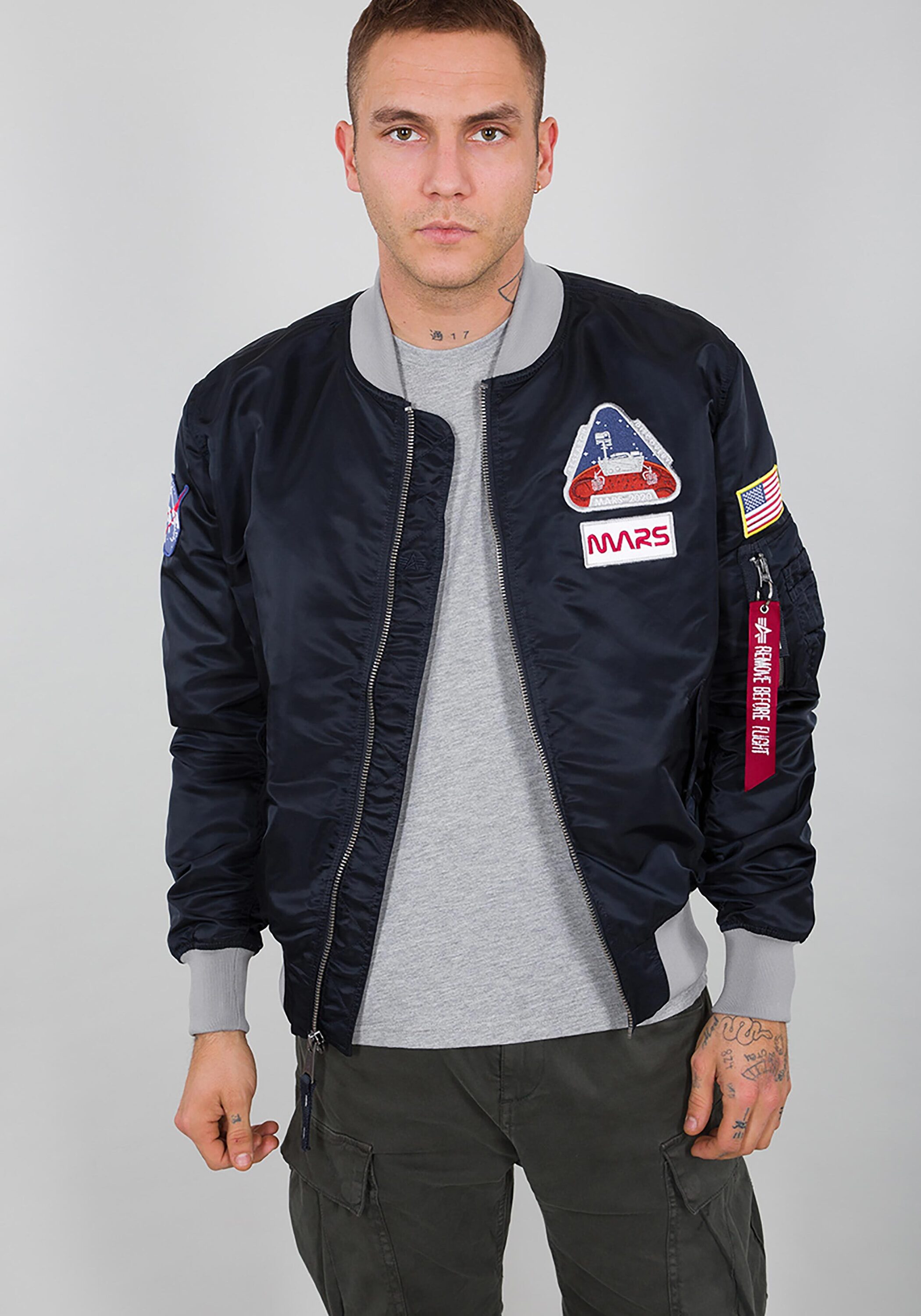 alpha industries -  Bomberjacke " Men - Flight Jackets MA-1 LW Mission To Mars"