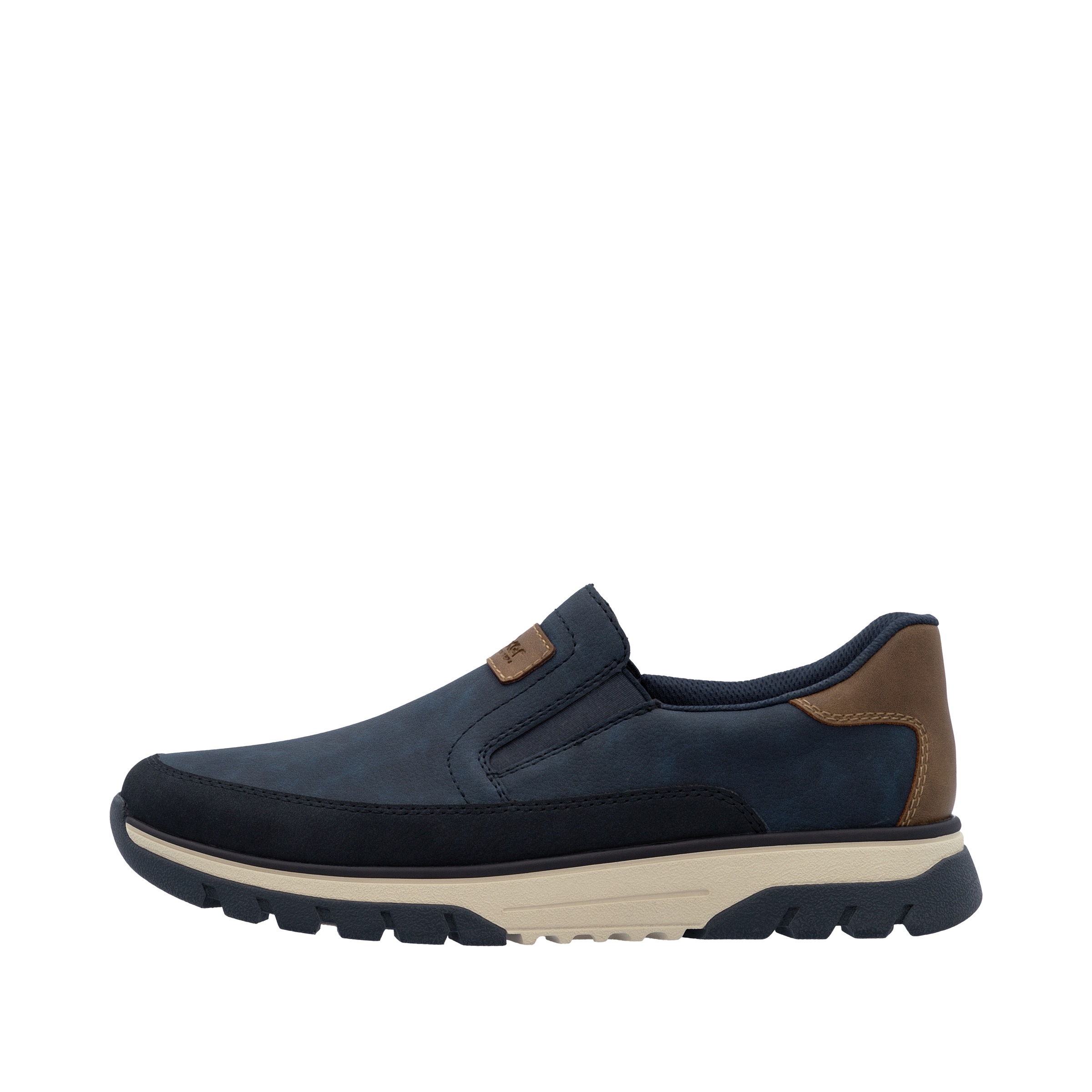 Rieker Slip-On Sneaker, Slipper, Schlupfschuh, Halbschuh mit weicher MemoSoft-Innensohle