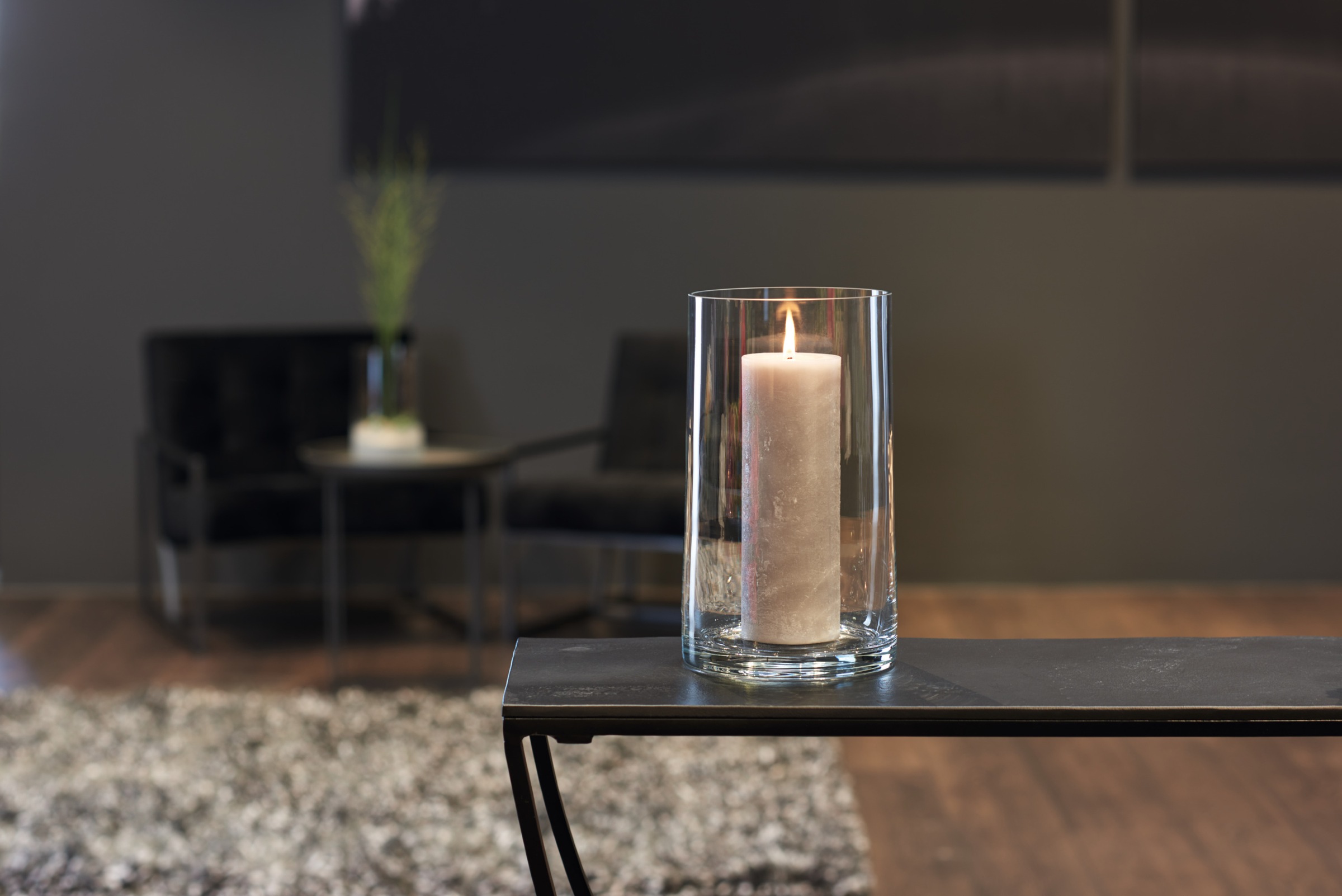 LEONARDO Tischvase "Dekovase Novara, handgefertigt" aus Glas, Höhe ca. 26 c günstig online kaufen