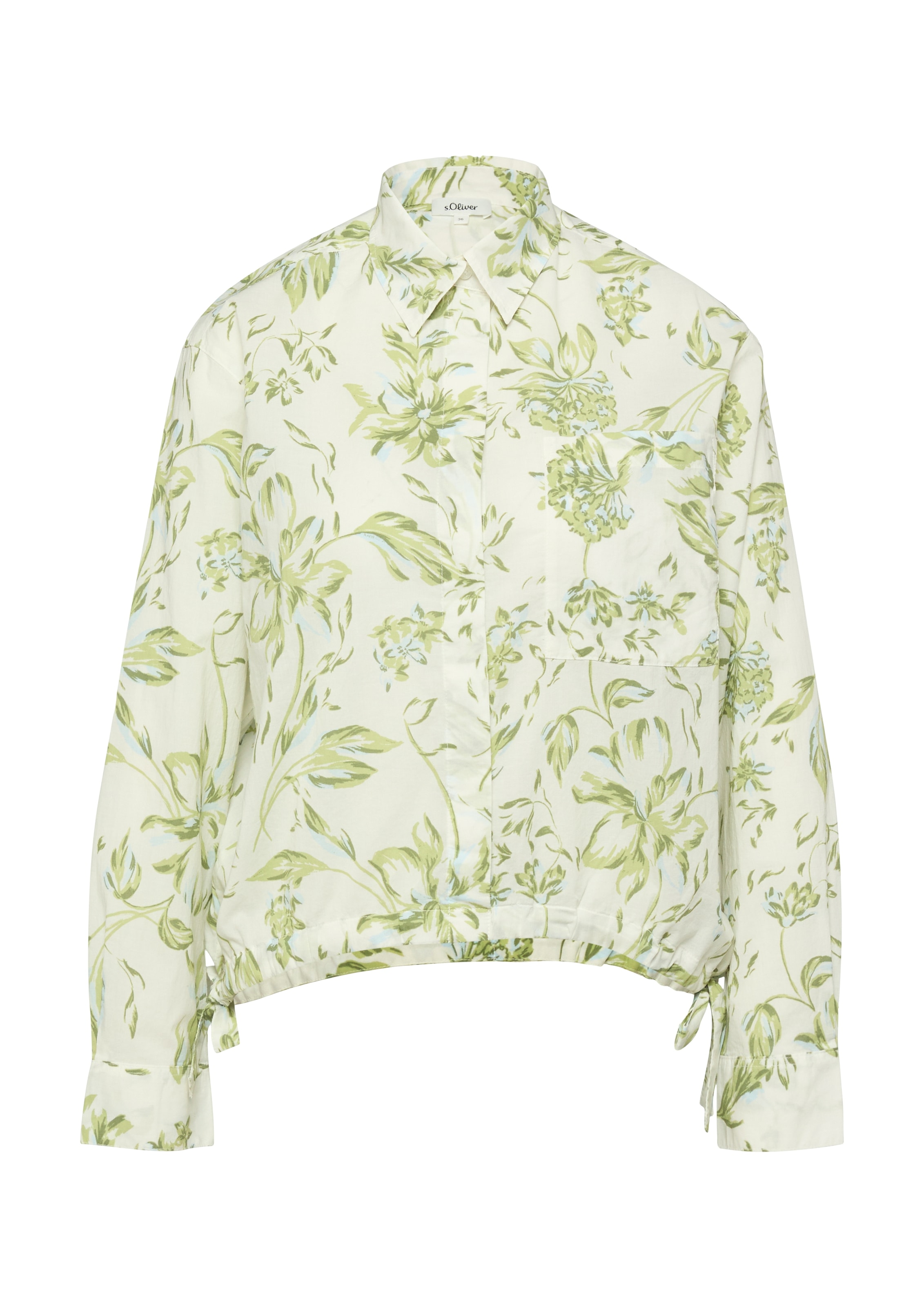 s.Oliver Langarmbluse mit Brusttasche